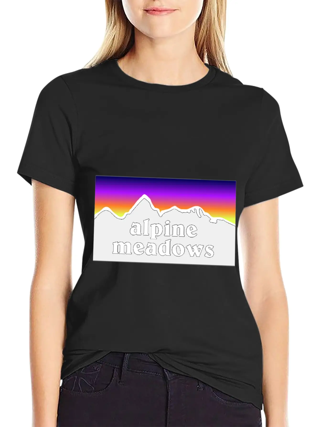 Alpine Meadows Soft Cotton Short Sleeve Tee – Unisex Wardrobe Staple