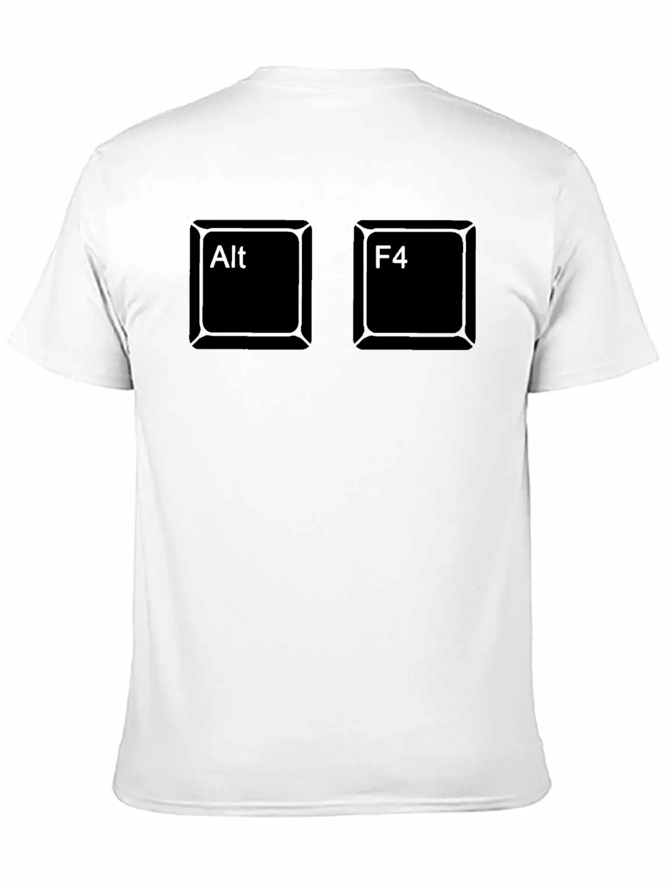Alt F4 - Keyboard Shortcut Modern Fit Casual T-Shirt ��� Clean And Versatile Design