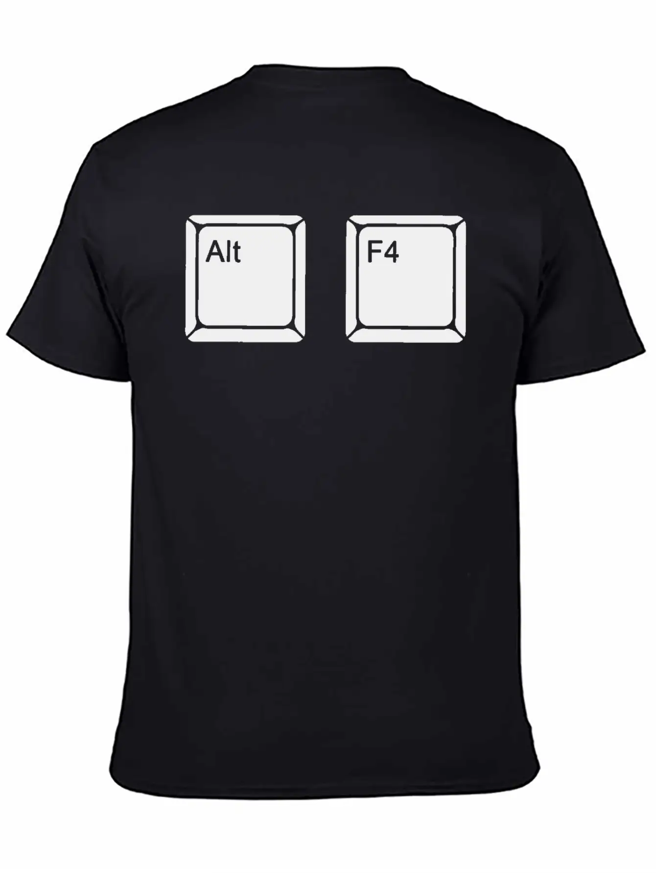 Alt F4 - Keyboard Shortcut Modern Fit Casual T-Shirt ��� Clean And Versatile Design