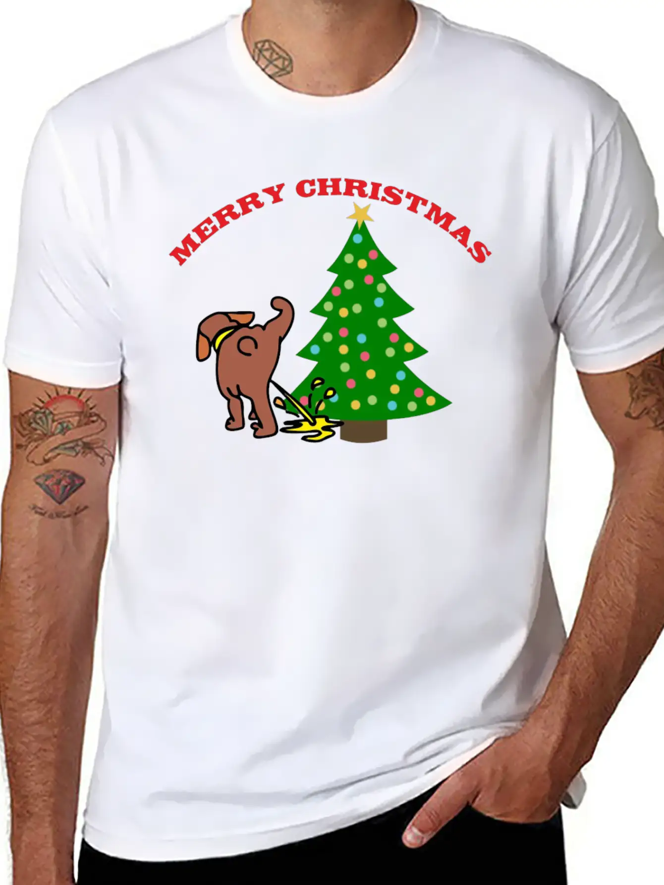ALTERNATIVE CHRISTMAS Lightweight Cotton T-Shirt – Daily Comfort Graphic Shirt