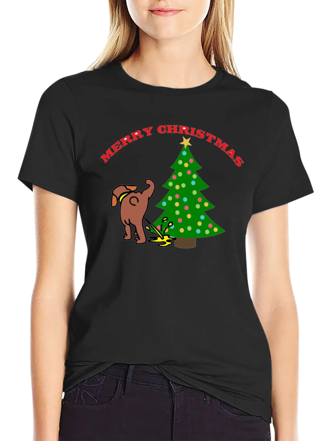 ALTERNATIVE CHRISTMAS Lightweight Cotton T-Shirt – Daily Comfort Graphic Shirt