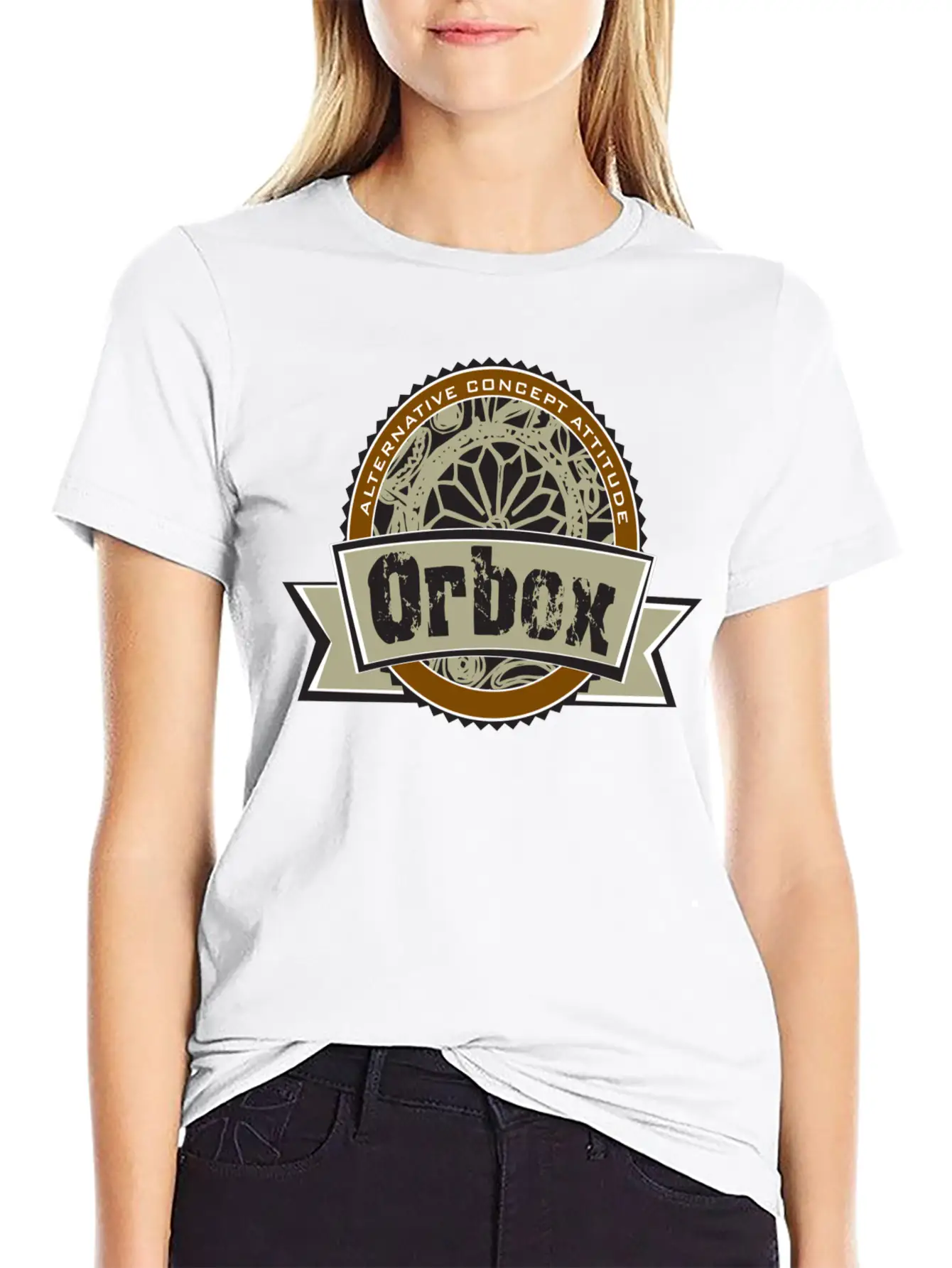 Alternative Concept Attitude Orbox Basic Graphic T-Shirt – Daily Comfort In Soft Cotton