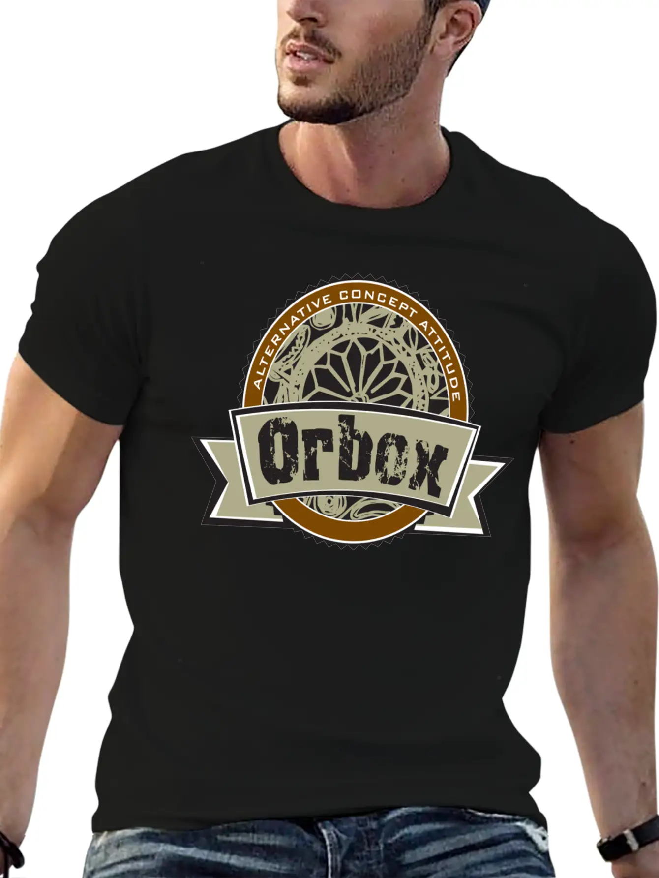 Alternative Concept Attitude Orbox Basic Graphic T-Shirt – Daily Comfort In Soft Cotton