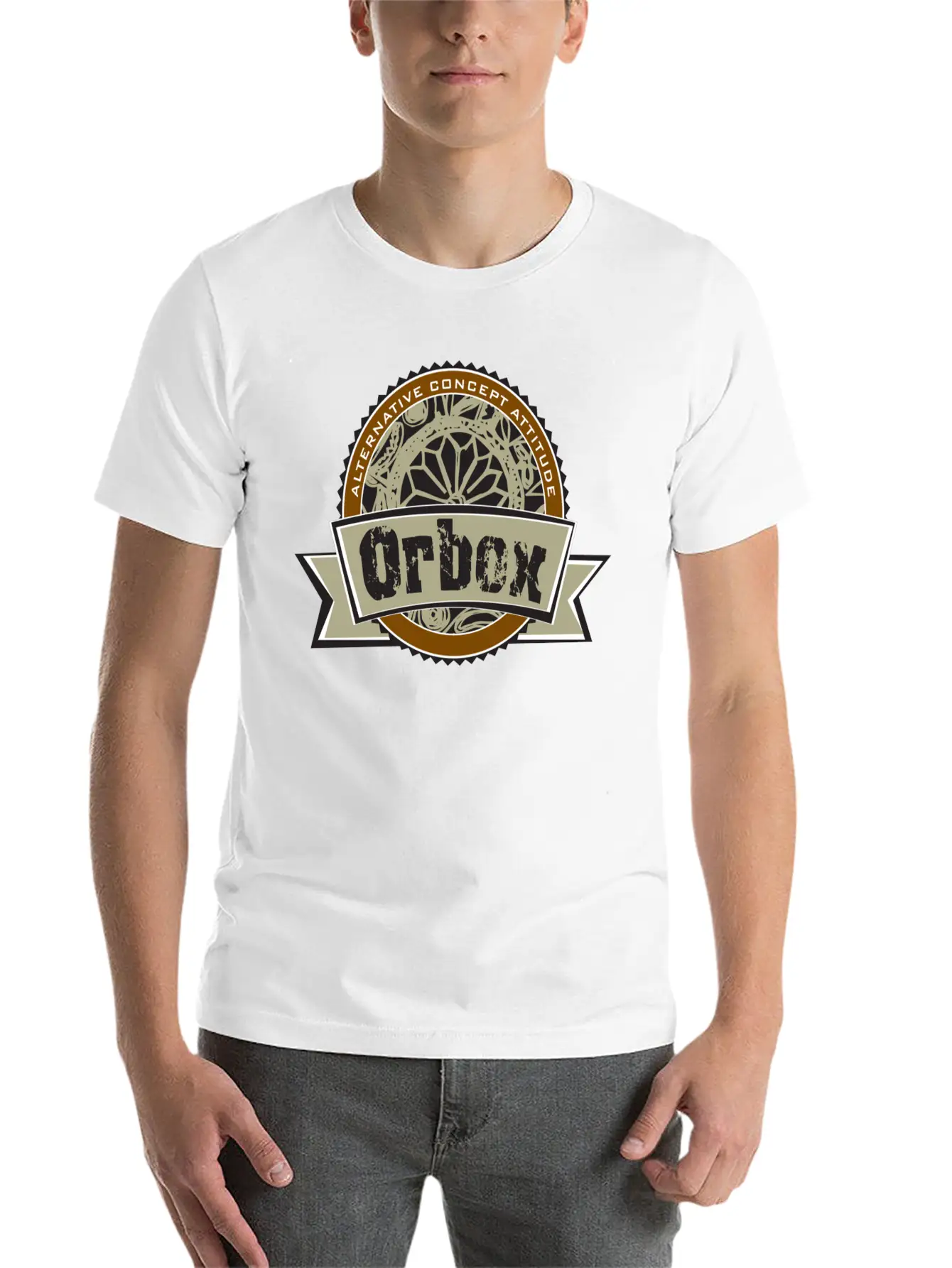 Alternative Concept Attitude Orbox Basic Graphic T-Shirt – Daily Comfort In Soft Cotton