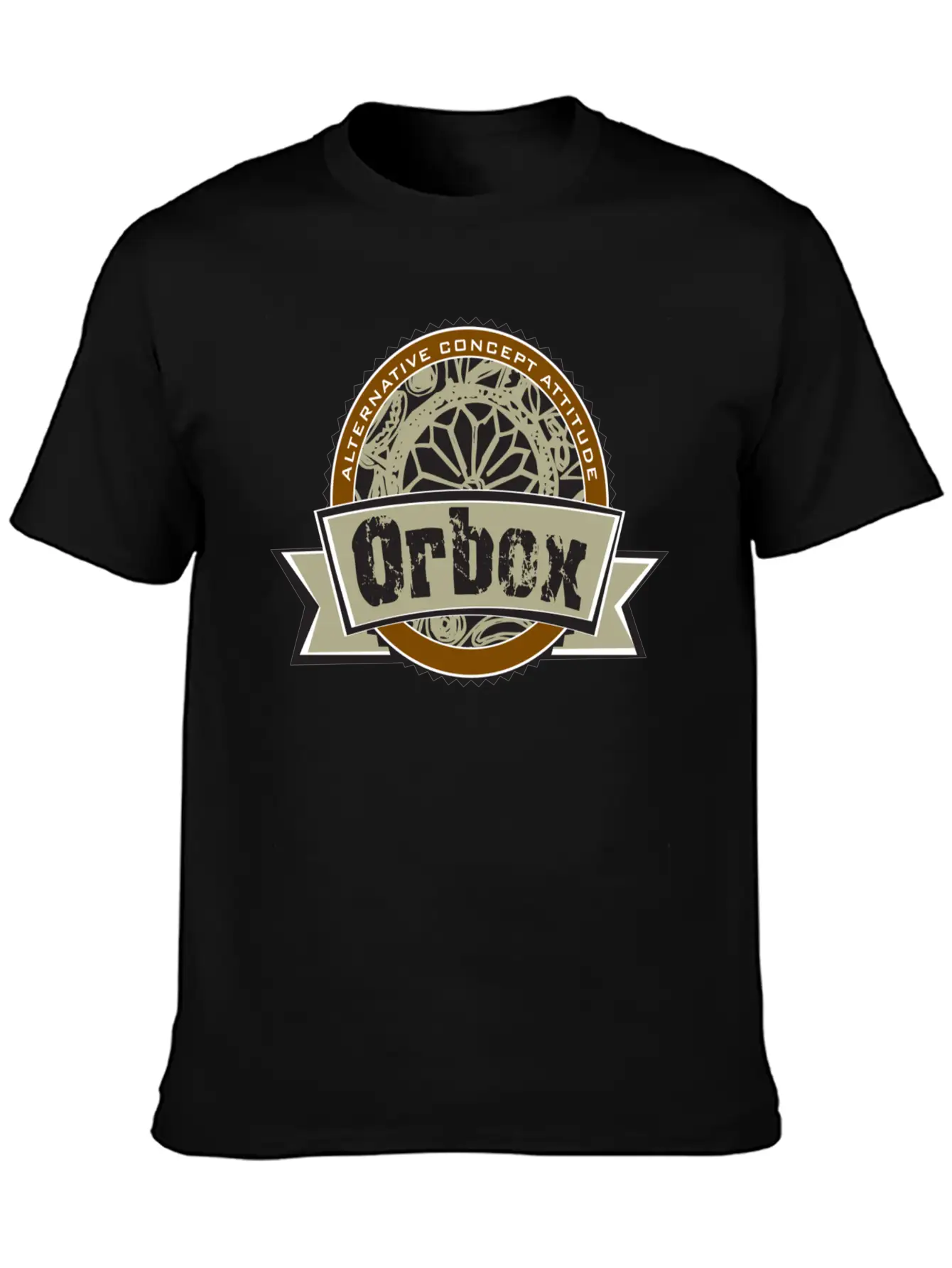 Alternative Concept Attitude Orbox Basic Graphic T-Shirt – Daily Comfort In Soft Cotton
