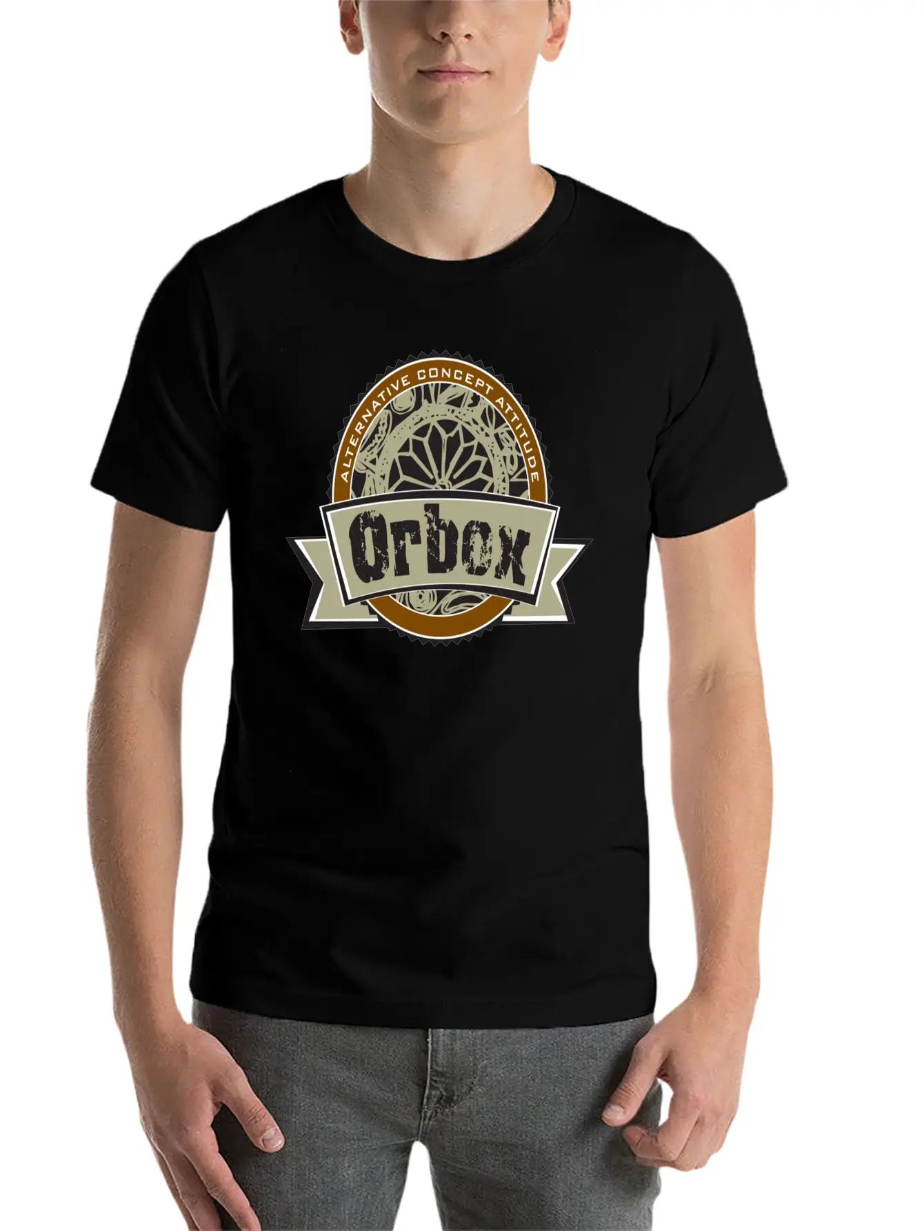 Alternative Concept Attitude Orbox Basic Graphic T-Shirt – Daily Comfort In Soft Cotton