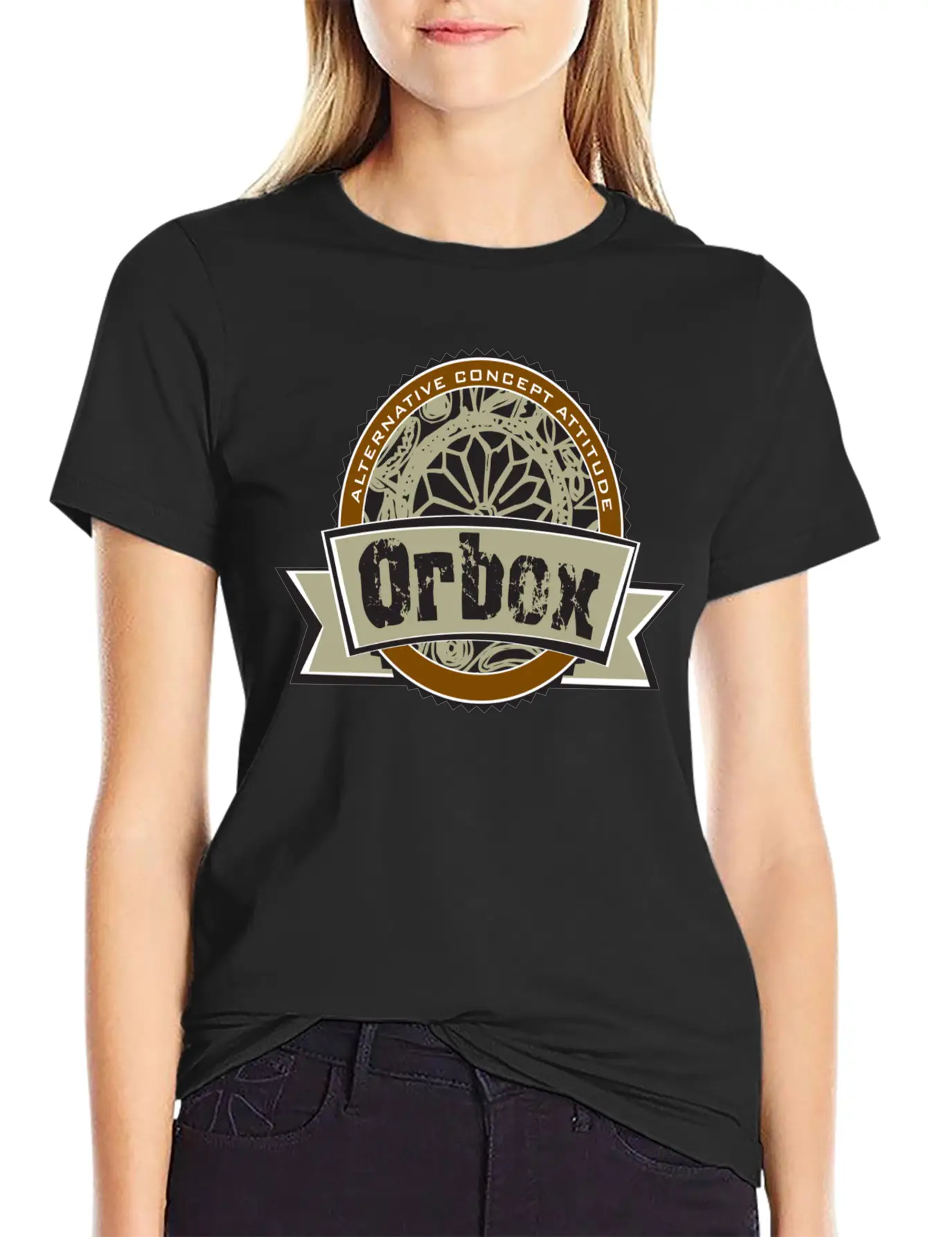 Alternative Concept Attitude Orbox Basic Graphic T-Shirt – Daily Comfort In Soft Cotton