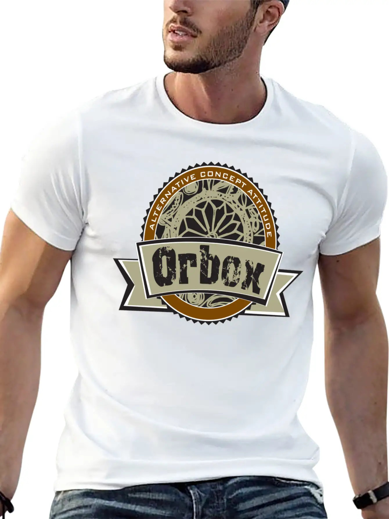 Alternative Concept Attitude Orbox Basic Graphic T-Shirt – Daily Comfort In Soft Cotton