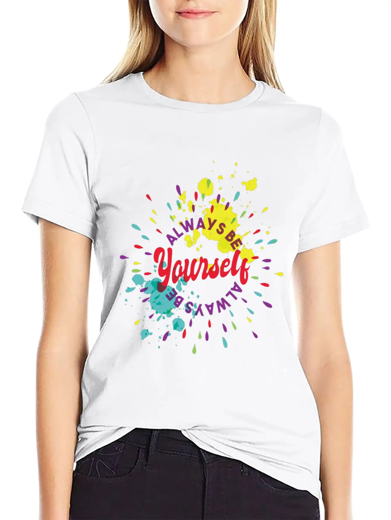 Always Be Yourself Stylish Everyday T-Shirt – Unisex Basic Cotton Tee