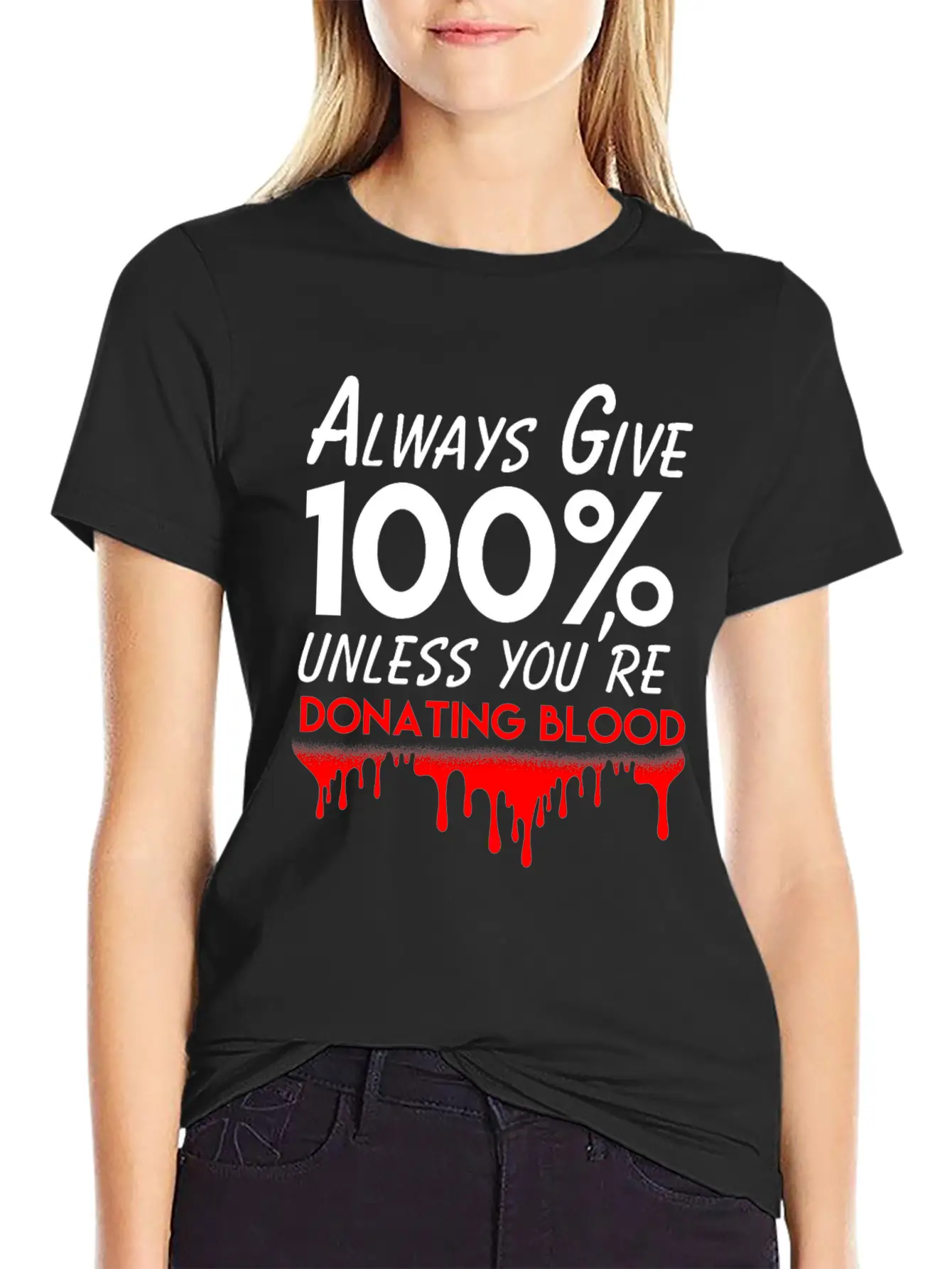 Always Give 100% Bodybuilding Exercise Workout Classic Fit Graphic Tee For Daily Comfort – Unisex Cotton Shirt