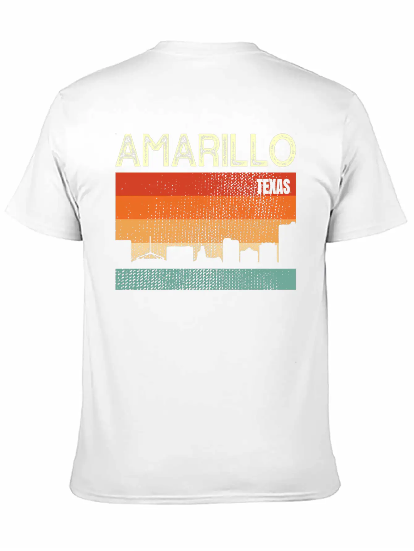 Amarillo Texas Town Basic Graphic T-Shirt – Daily Comfort In Soft Cotton