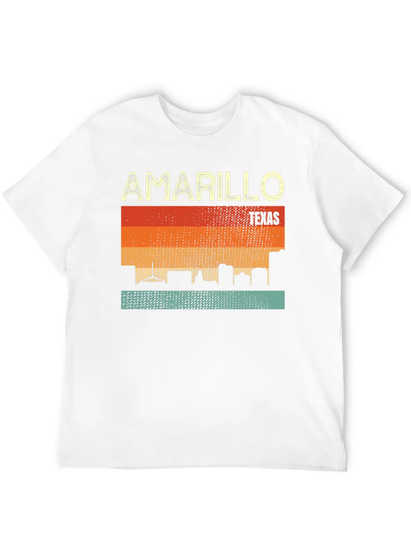 Amarillo Texas Town Basic Graphic T-Shirt – Daily Comfort In Soft Cotton