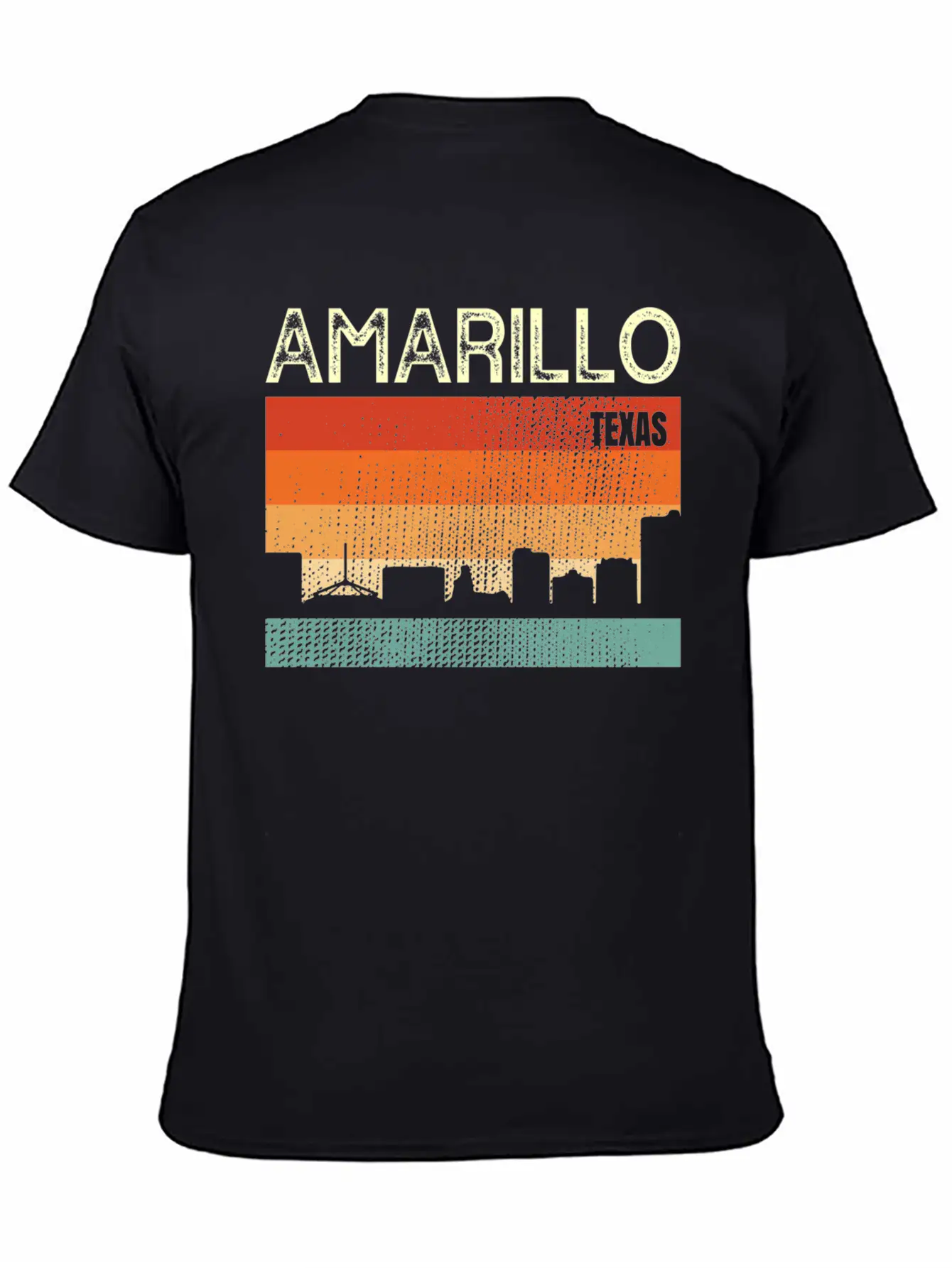 Amarillo Texas Town Basic Graphic T-Shirt – Daily Comfort In Soft Cotton