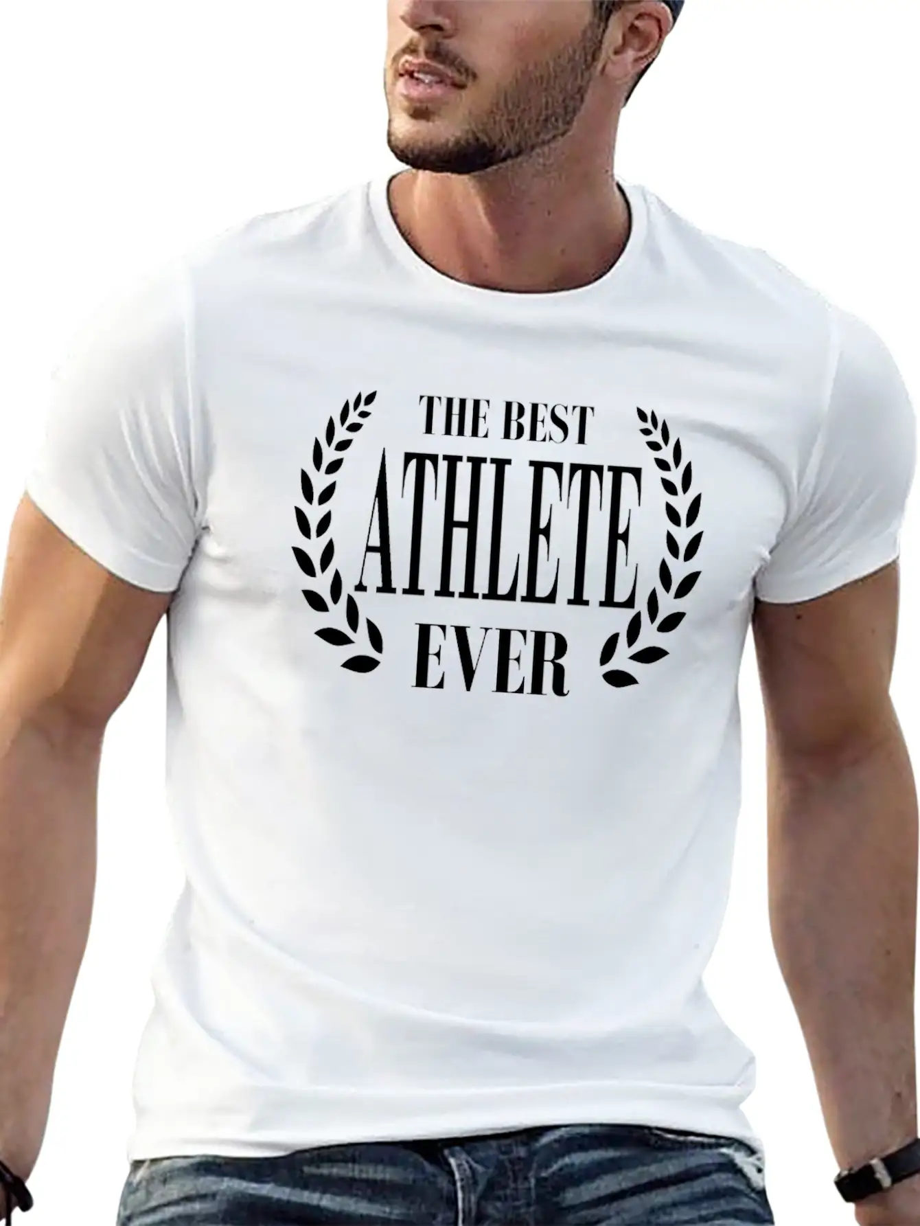 AMAZING TEE FOR THE BEST ATHLETE EVER Classic Fit Graphic Tee For Daily Comfort – Unisex Cotton Shirt