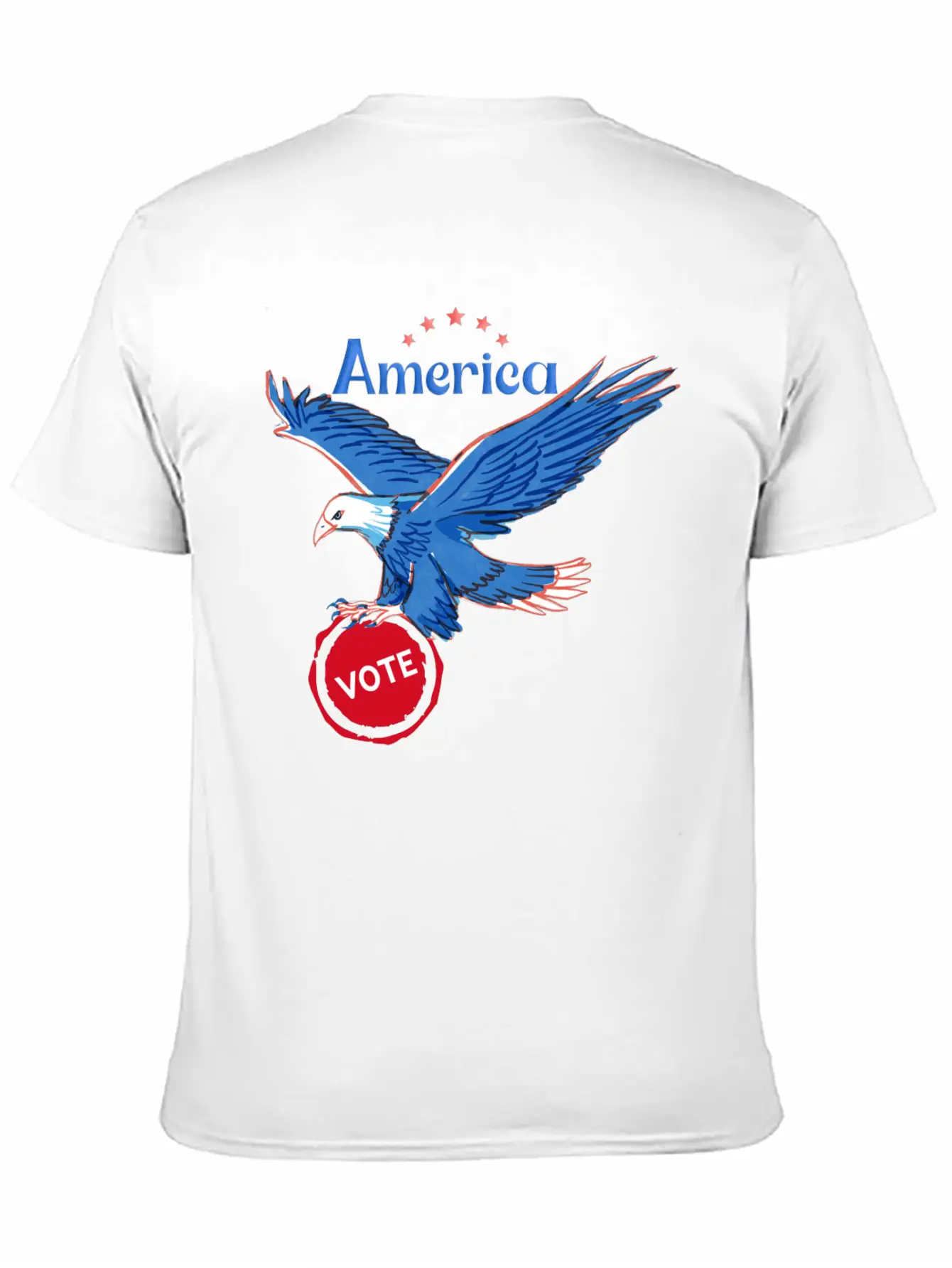 America, Vote! Unisex Casual T-Shirt – Clean Design For Daily Comfort
