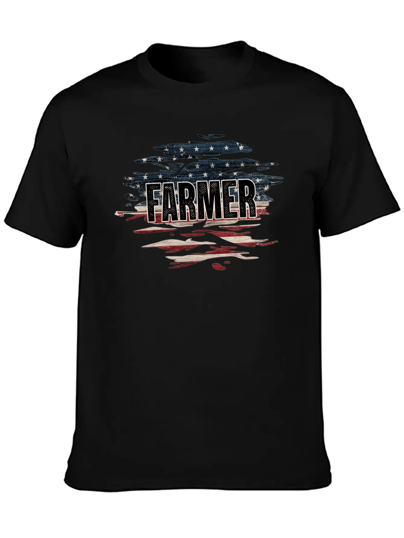 American Flag Farmer Shirt, Heifer Shirt, Farm Gir Relaxed Everyday Tee – Lightweight And Durable Cotton