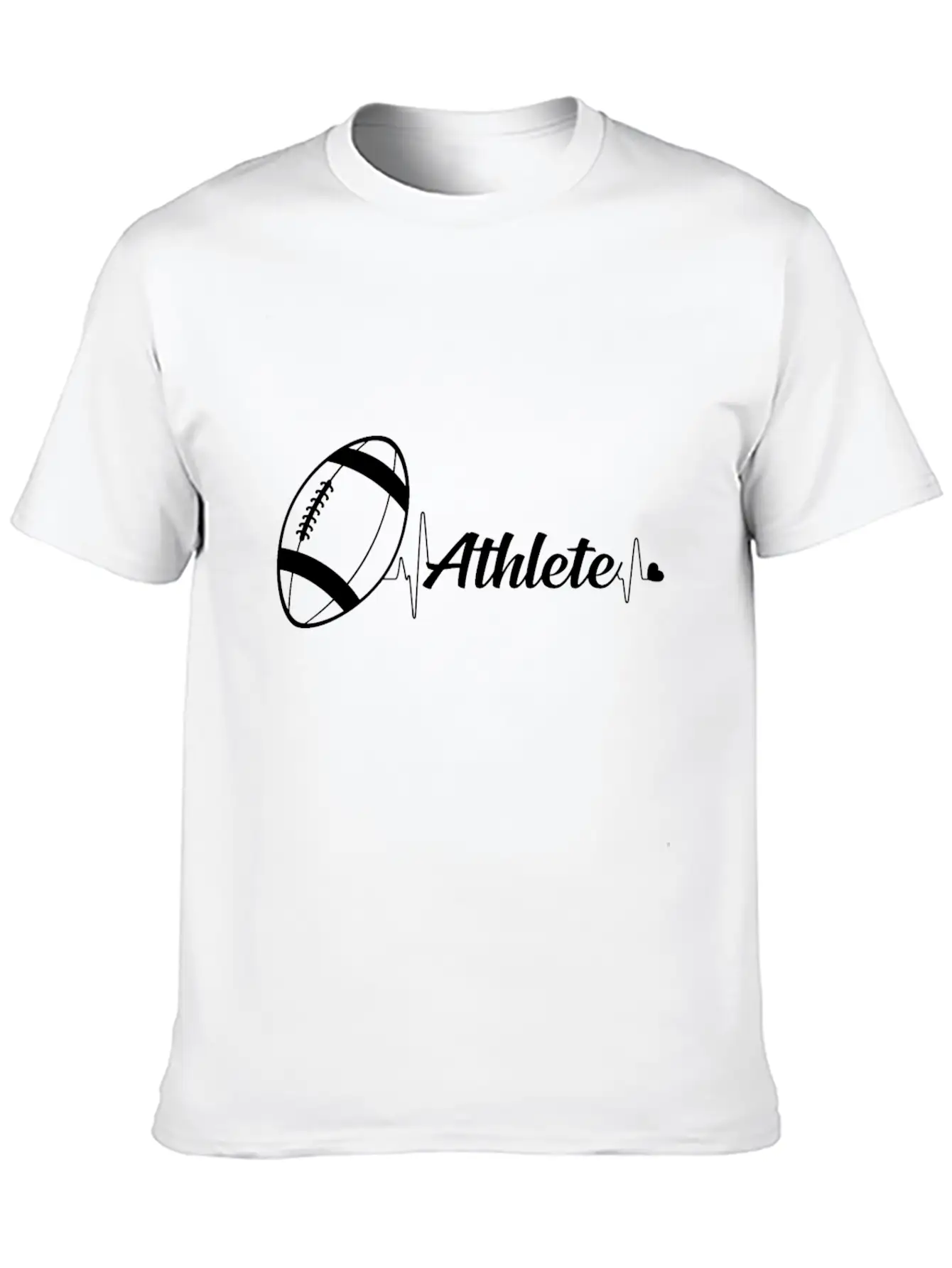 American Football Athlete Unisex Casual T-Shirt ��� Clean Design For Daily Comfort