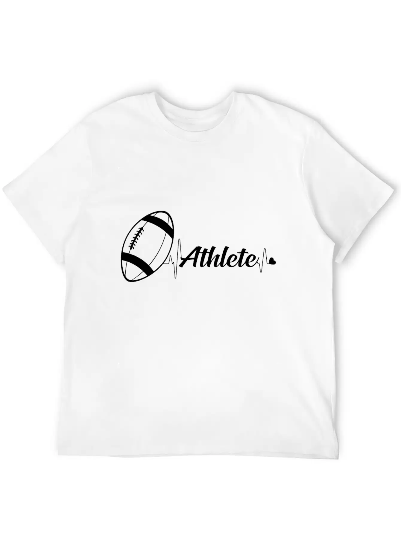 American Football Athlete Unisex Casual T-Shirt ��� Clean Design For Daily Comfort