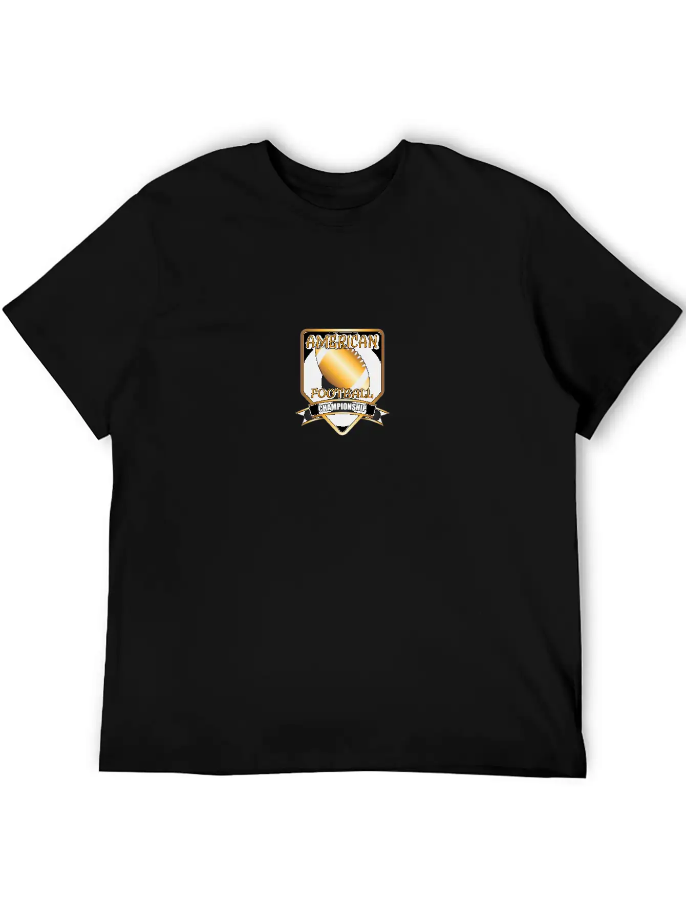 American Football Championship Lightweight Cotton T-Shirt – Daily Comfort Graphic Shirt