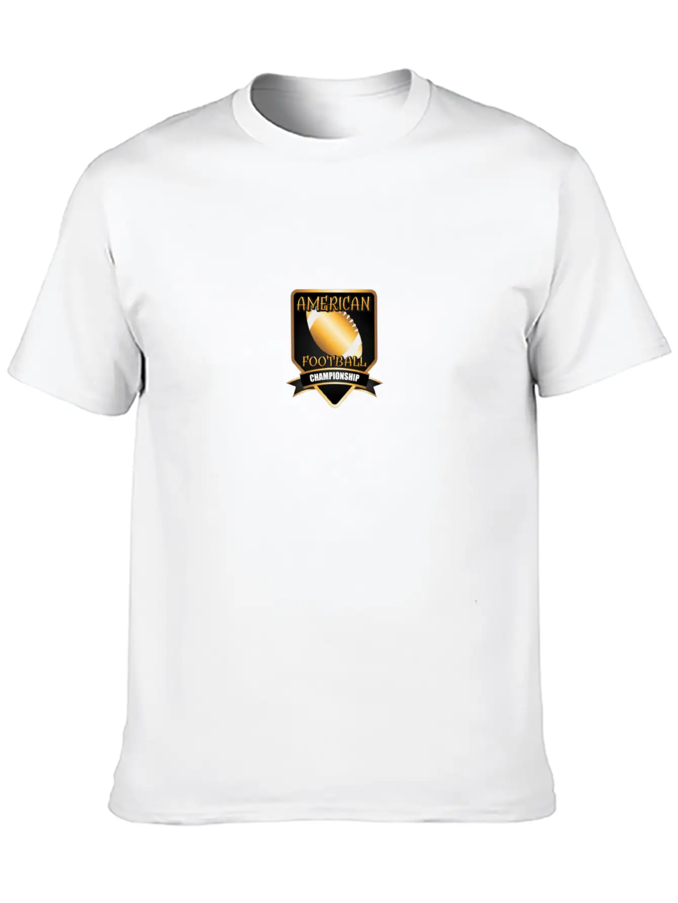 American Football Championship Lightweight Cotton T-Shirt – Daily Comfort Graphic Shirt