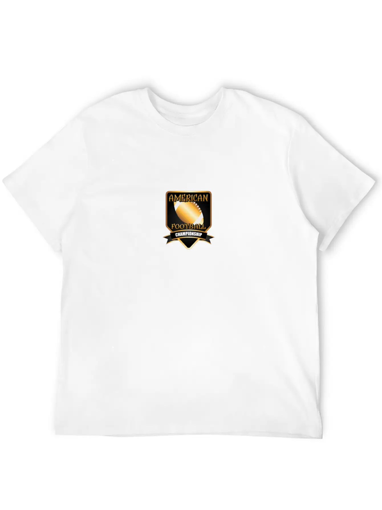 American Football Championship Lightweight Cotton T-Shirt – Daily Comfort Graphic Shirt