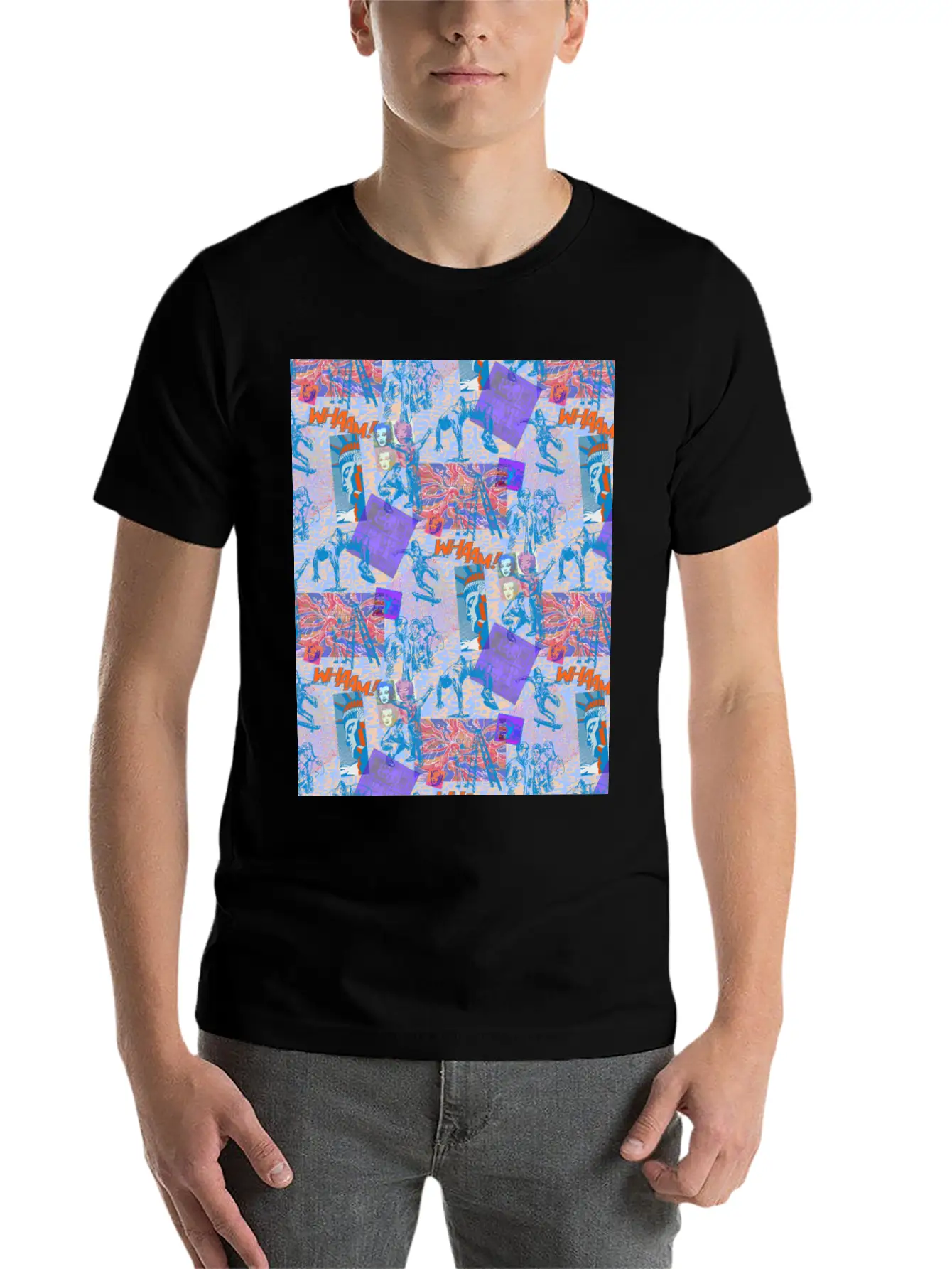 American Graffiti Rap Modern Fit Casual T-Shirt ��� Clean And Versatile Design