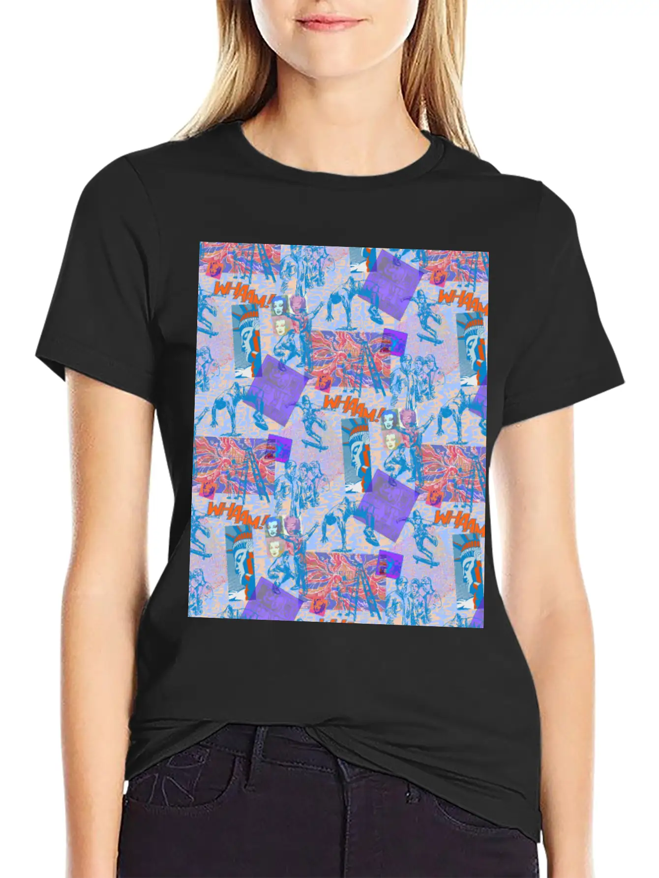 American Graffiti Rap Modern Fit Casual T-Shirt ��� Clean And Versatile Design