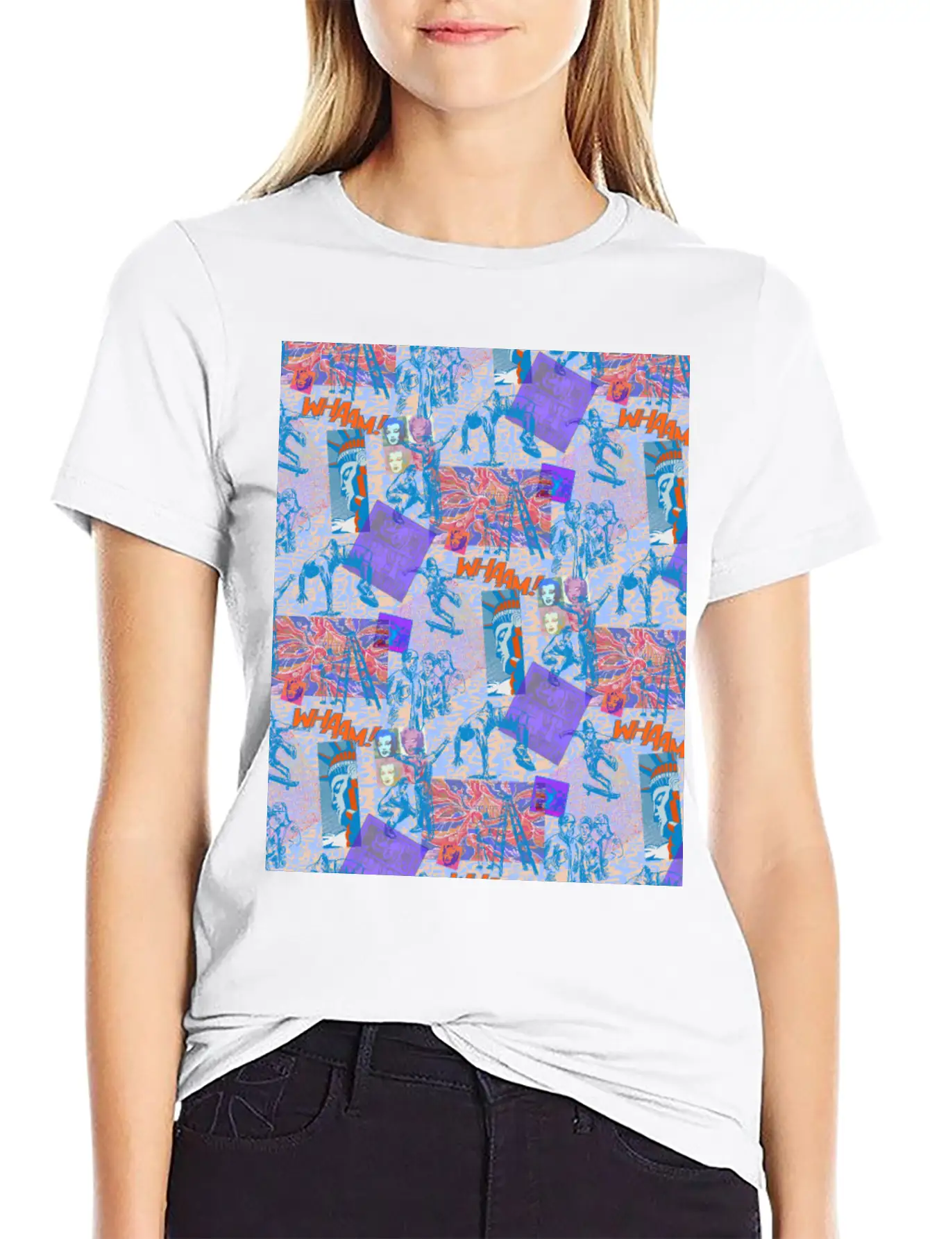 American Graffiti Rap Modern Fit Casual T-Shirt ��� Clean And Versatile Design