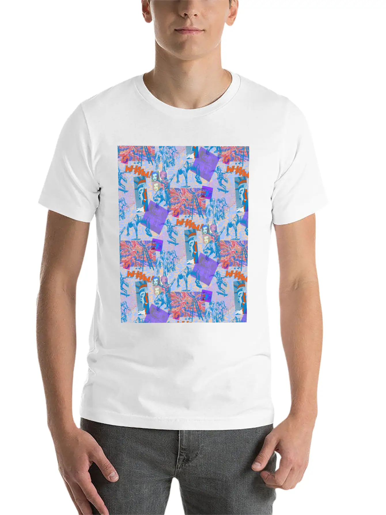 American Graffiti Rap Modern Fit Casual T-Shirt ��� Clean And Versatile Design