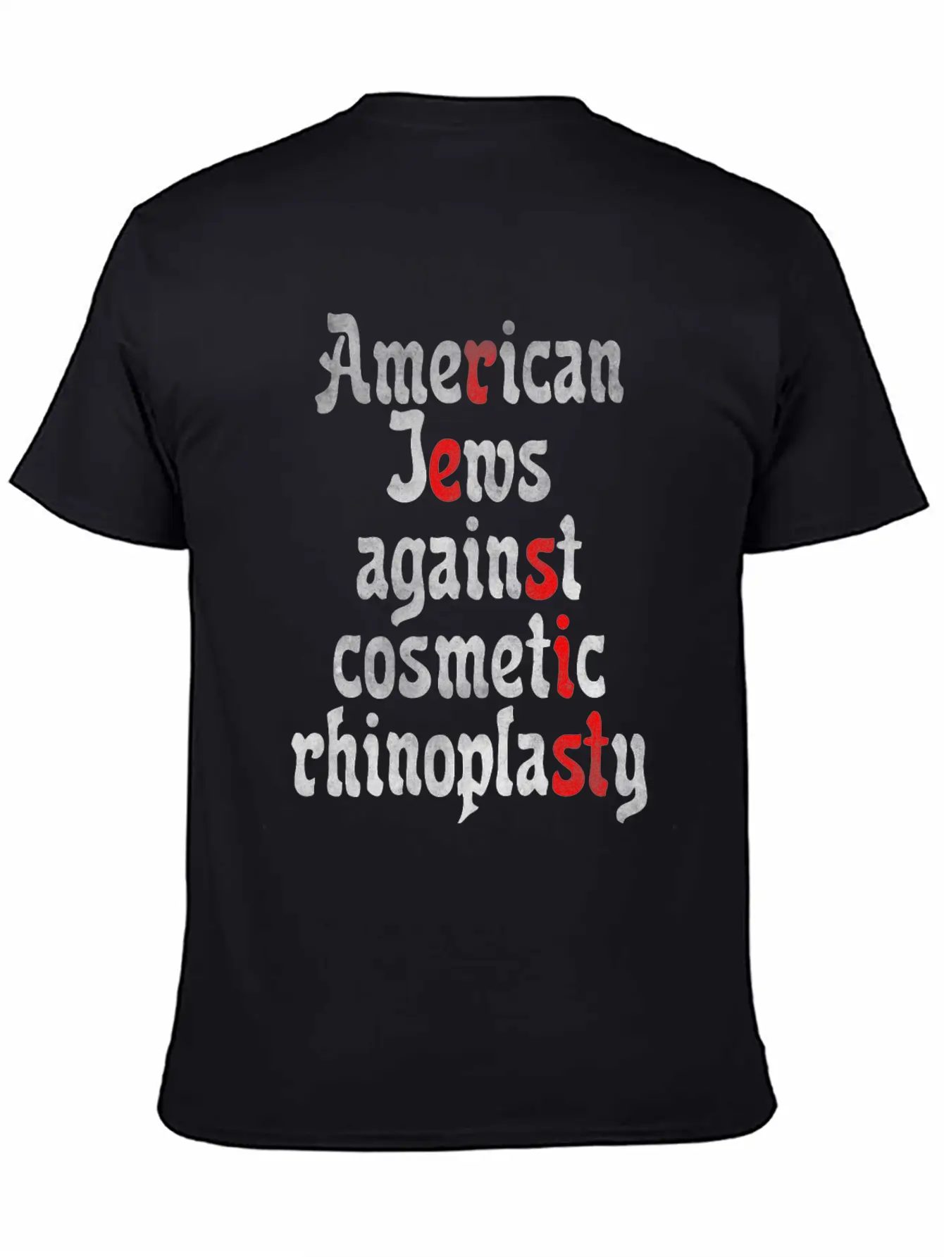 American Jews Against Cosmetic Rhinoplasty Classic Fit Graphic Tee For Daily Comfort – Unisex Cotton Shirt