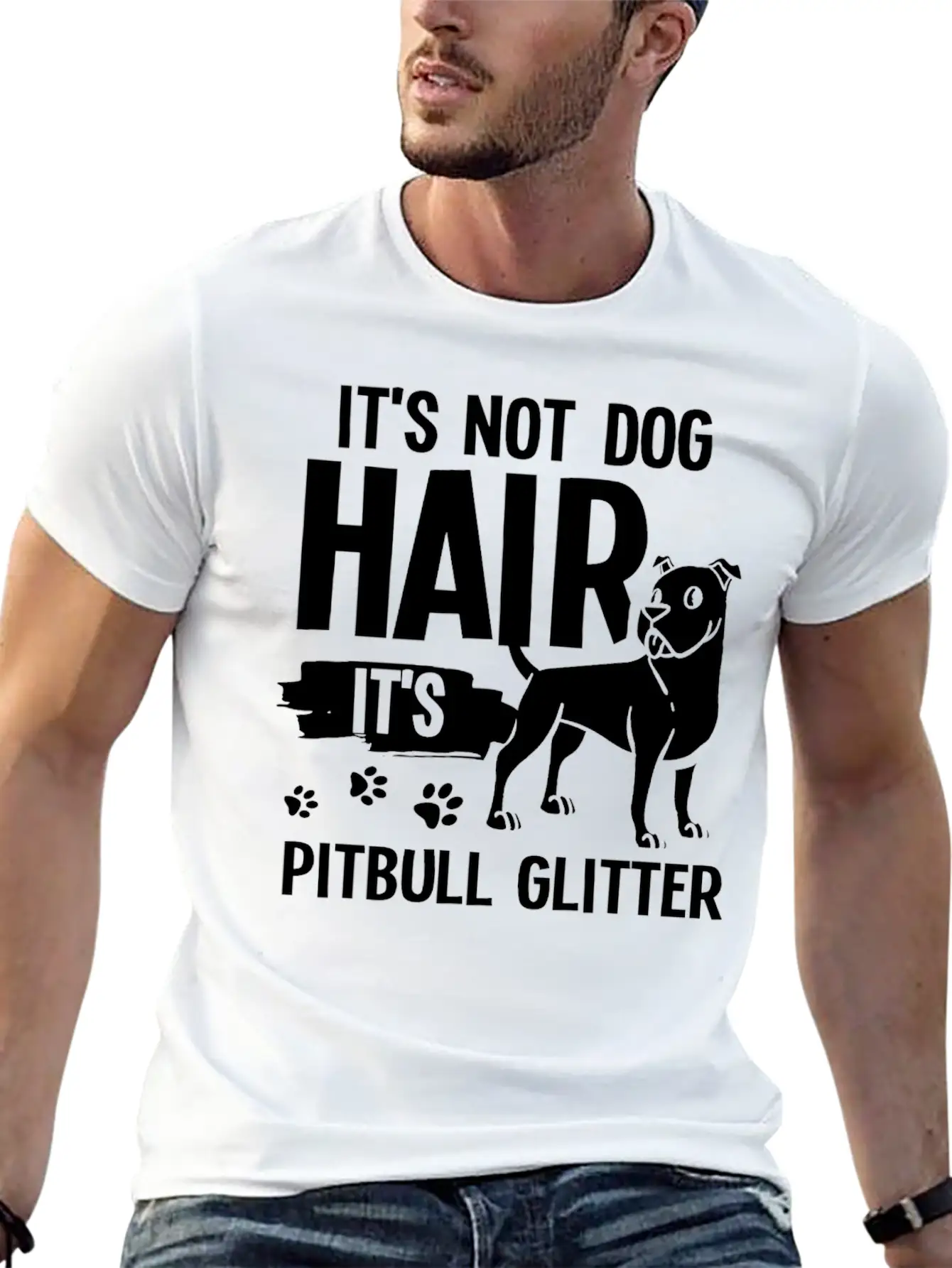 American Pitbull Terrier Dog Puppies Owner Lover Unisex Casual T-Shirt – Clean Design For Daily Comfort