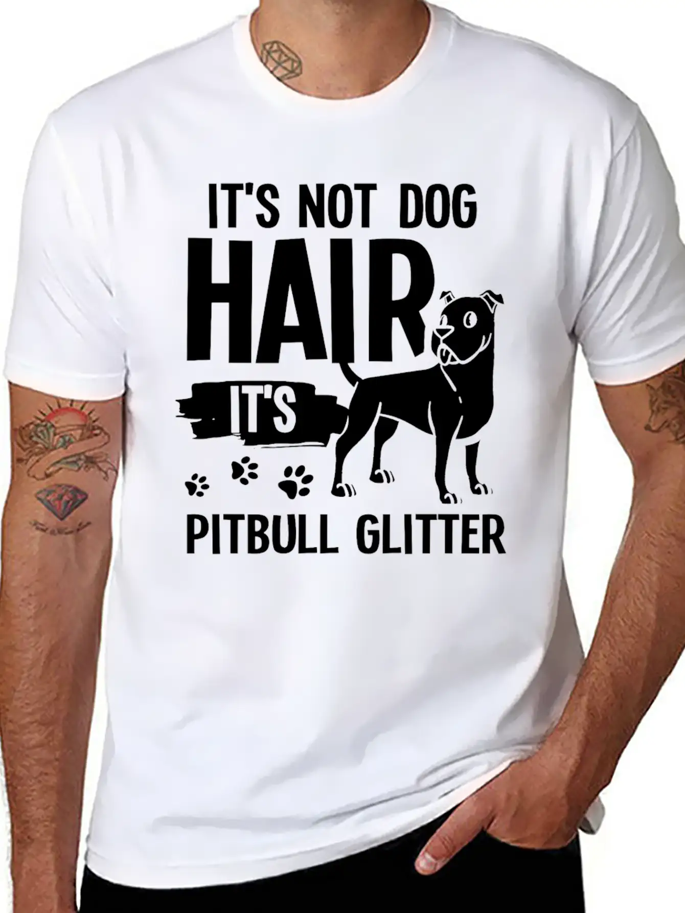 American Pitbull Terrier Dog Puppies Owner Lover Unisex Casual T-Shirt – Clean Design For Daily Comfort