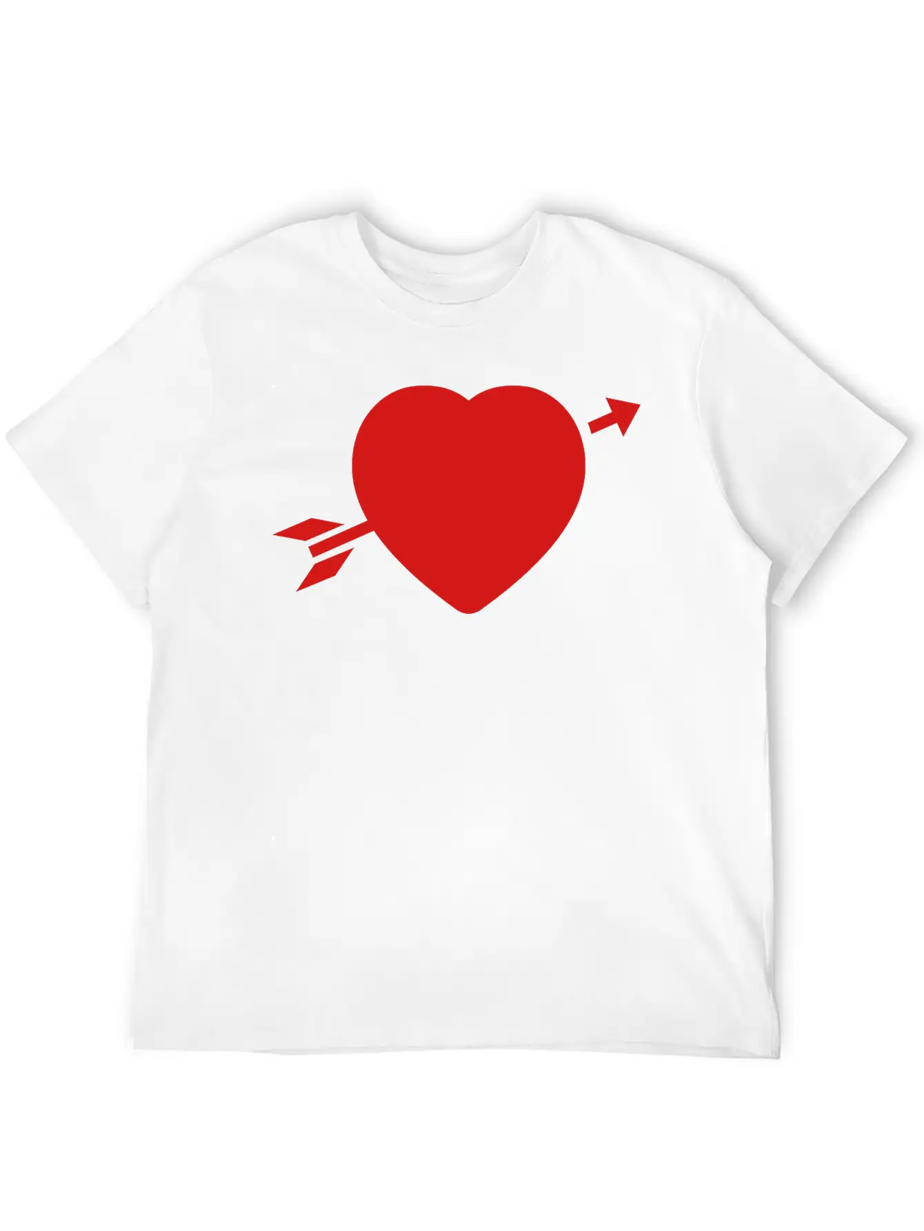 Amor_heart__f1 Unisex Casual T-Shirt – Clean Design For Daily Comfort