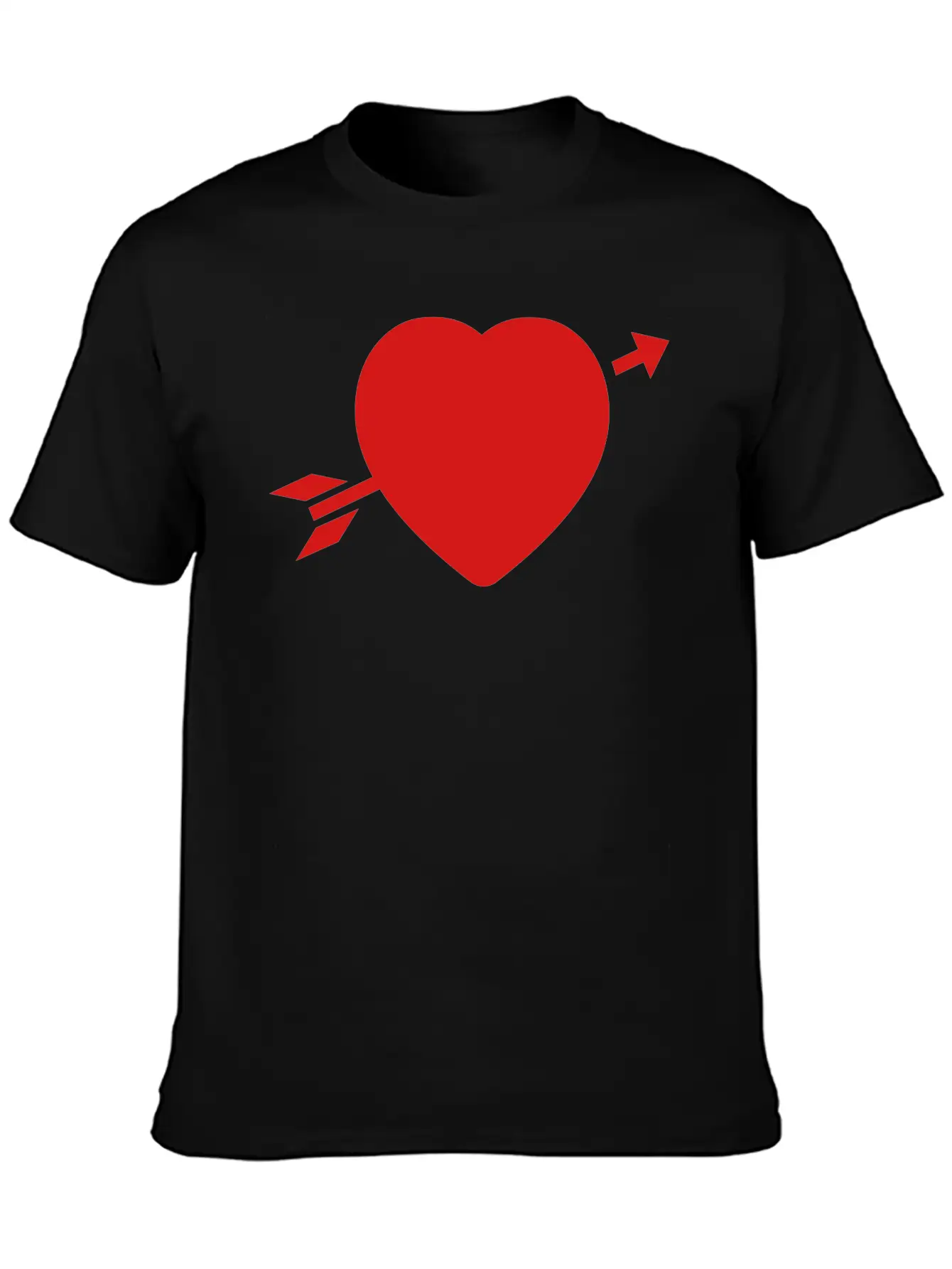 Amor_heart__f1 Unisex Casual T-Shirt – Clean Design For Daily Comfort