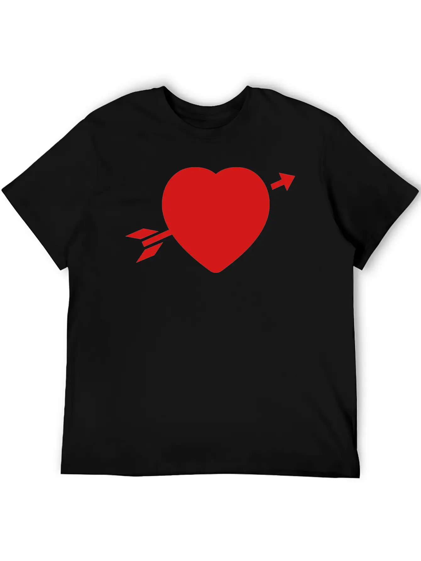 Amor_heart__f1 Unisex Casual T-Shirt – Clean Design For Daily Comfort