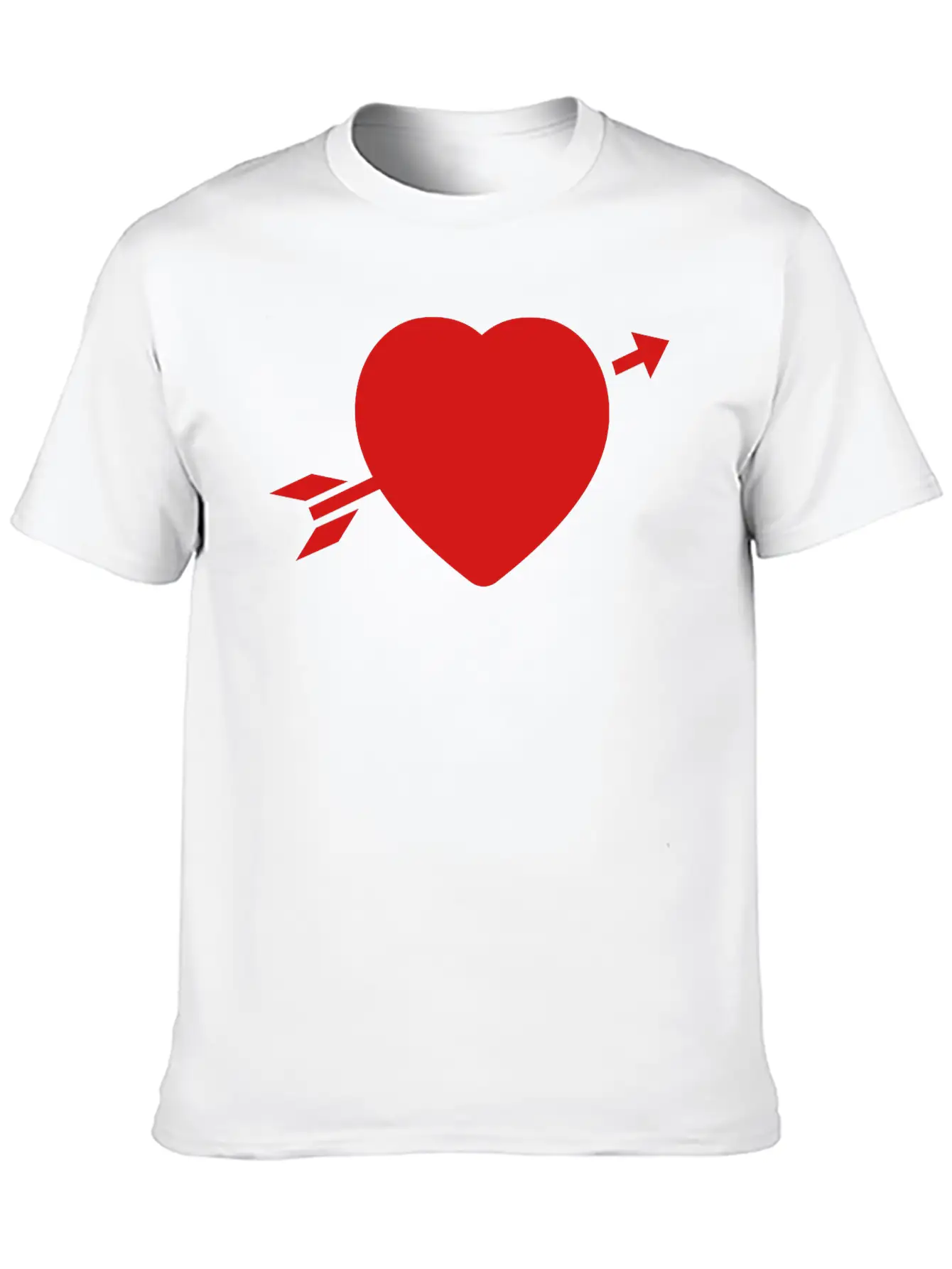 Amor_heart__f1 Unisex Casual T-Shirt – Clean Design For Daily Comfort