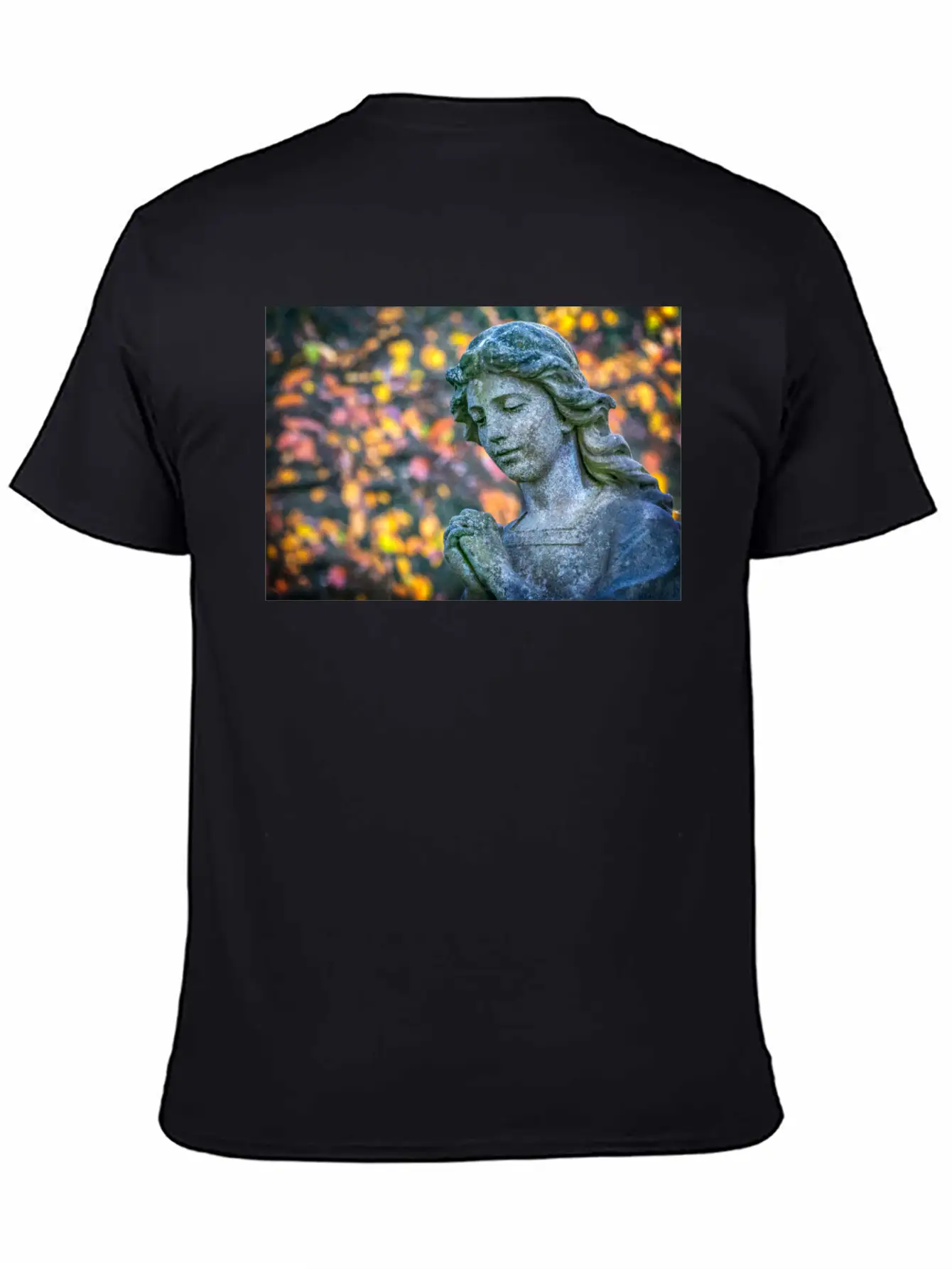 An Angel In Autumn Unisex Casual T-Shirt ��� Clean Design For Daily Comfort