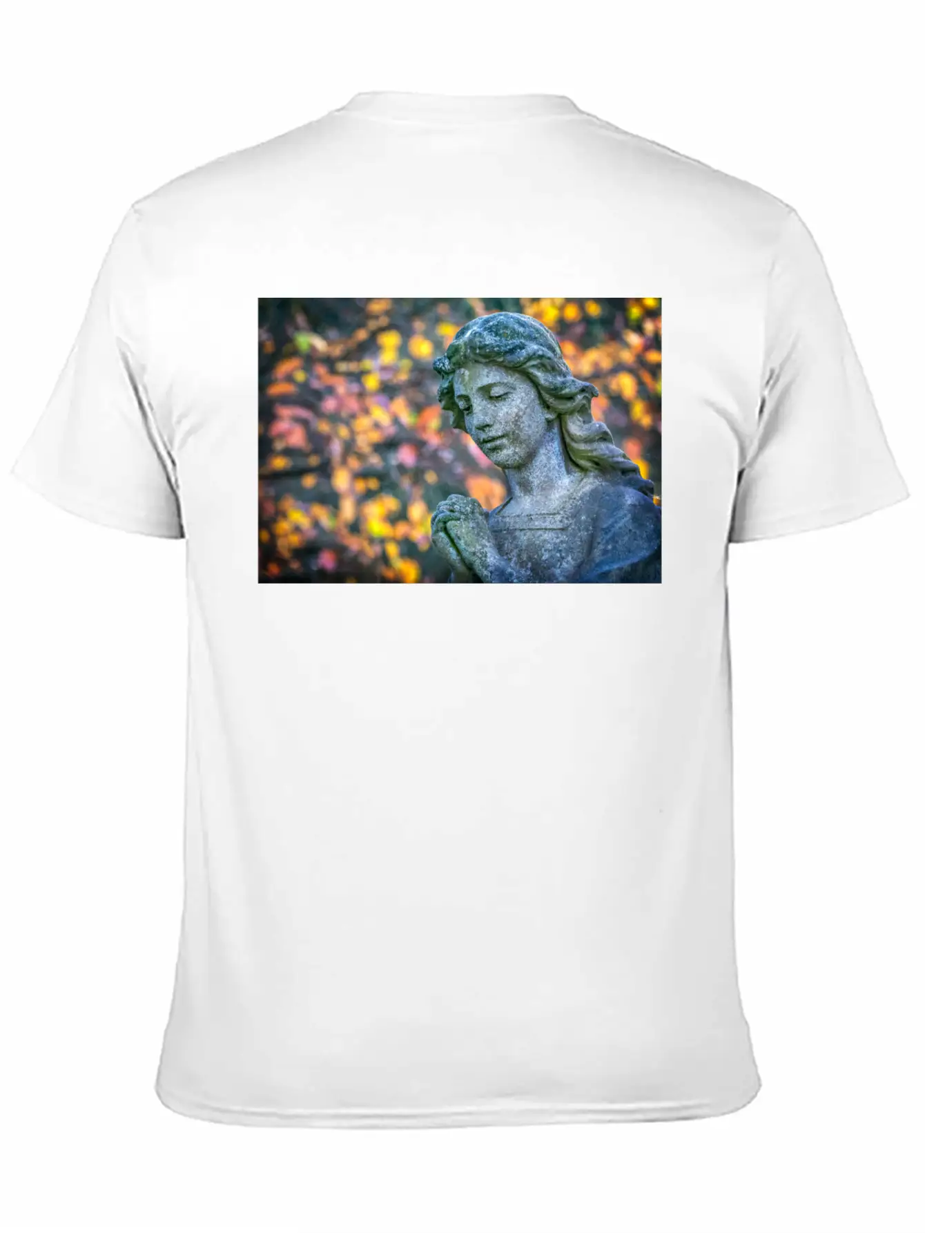 An Angel In Autumn Unisex Casual T-Shirt ��� Clean Design For Daily Comfort