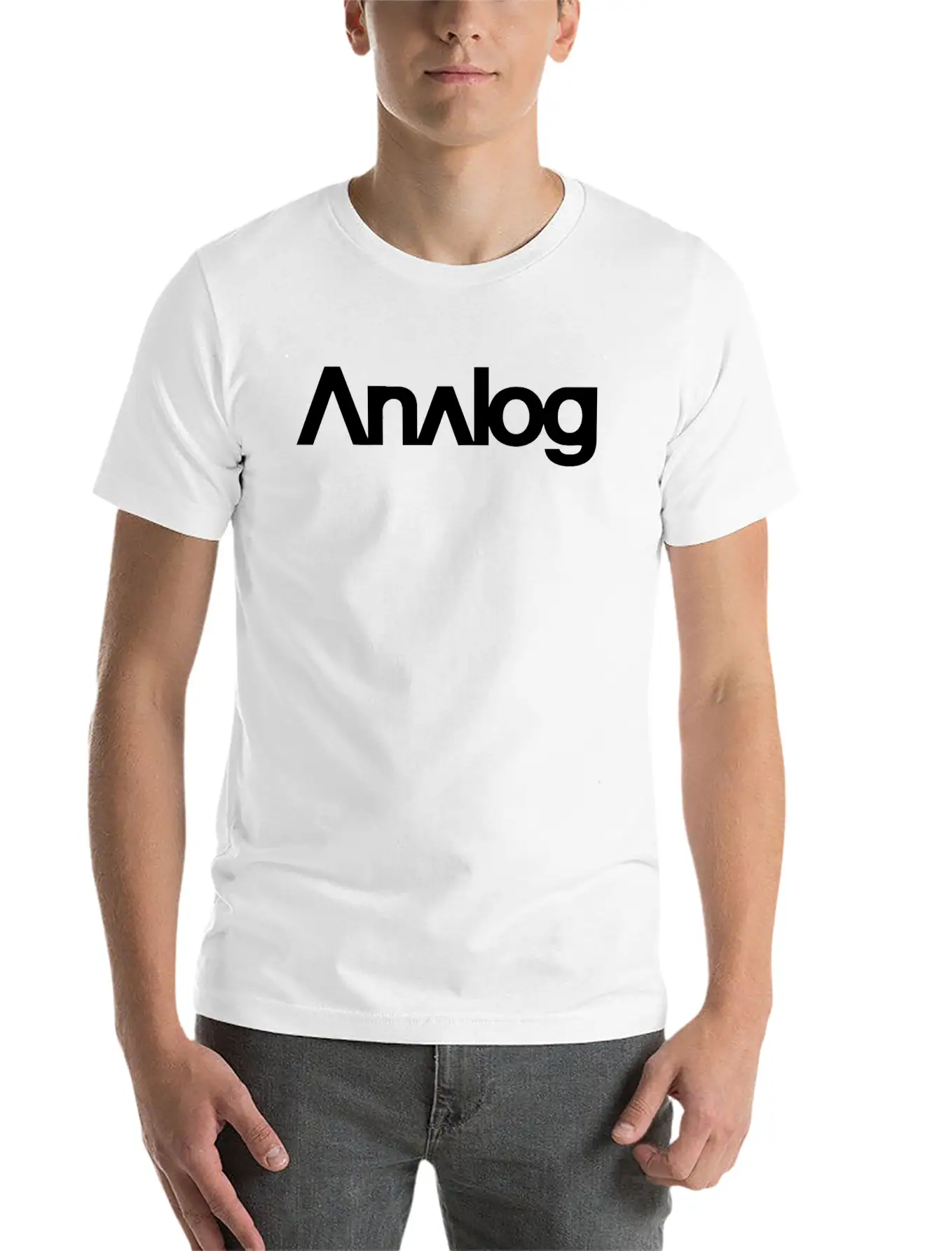 Analog Basic Graphic T-Shirt – Daily Comfort In Soft Cotton