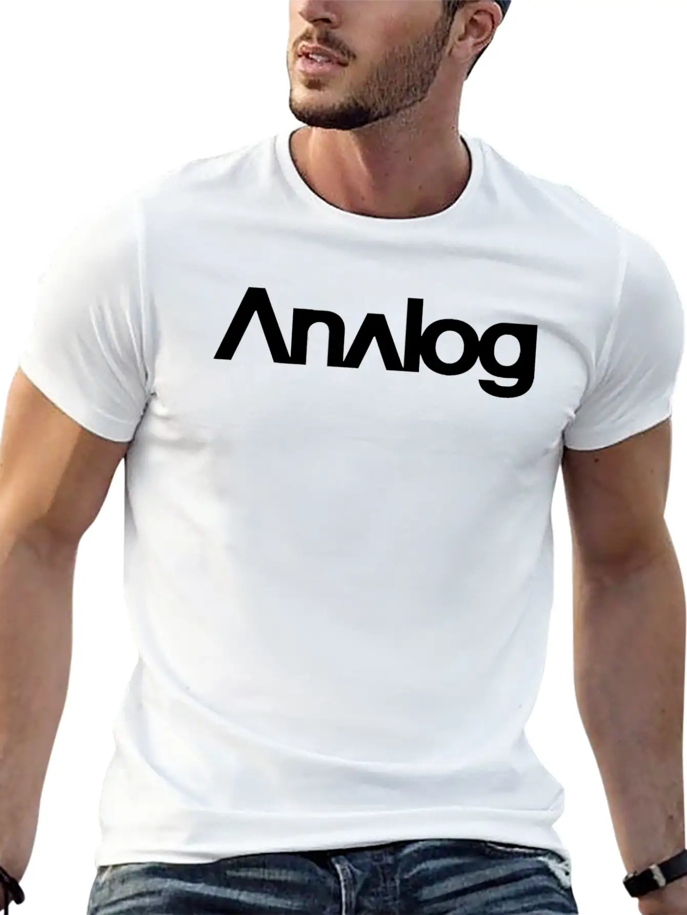 Analog Basic Graphic T-Shirt – Daily Comfort In Soft Cotton