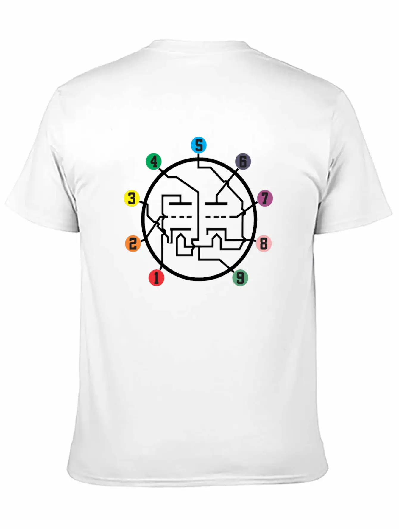 Analog Vacuum Tube Pin Layout Amplifier Audio Unisex Casual T-Shirt – Clean Design For Daily Comfort