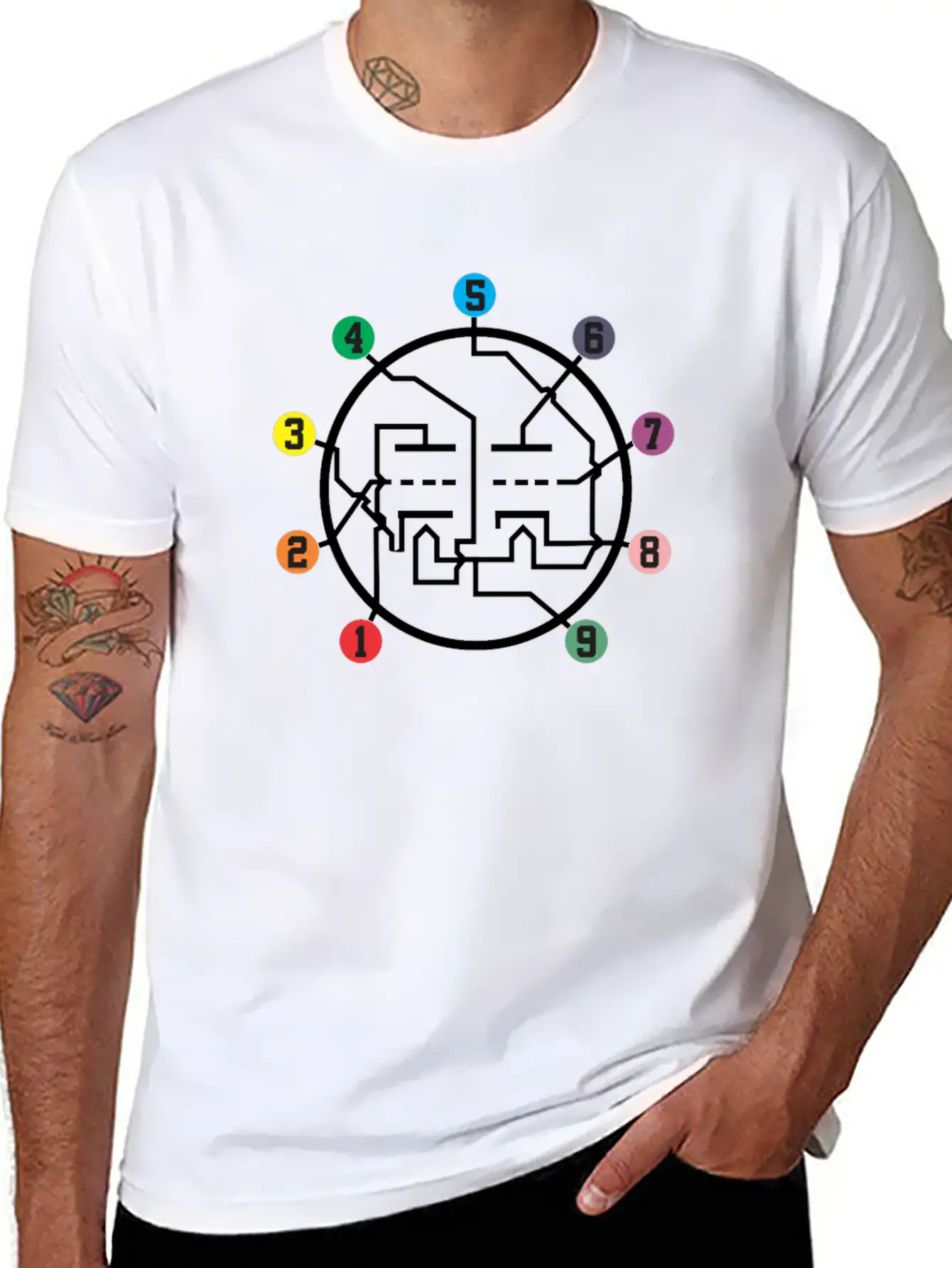 Analog Vacuum Tube Pin Layout Amplifier Audio Unisex Casual T-Shirt – Clean Design For Daily Comfort