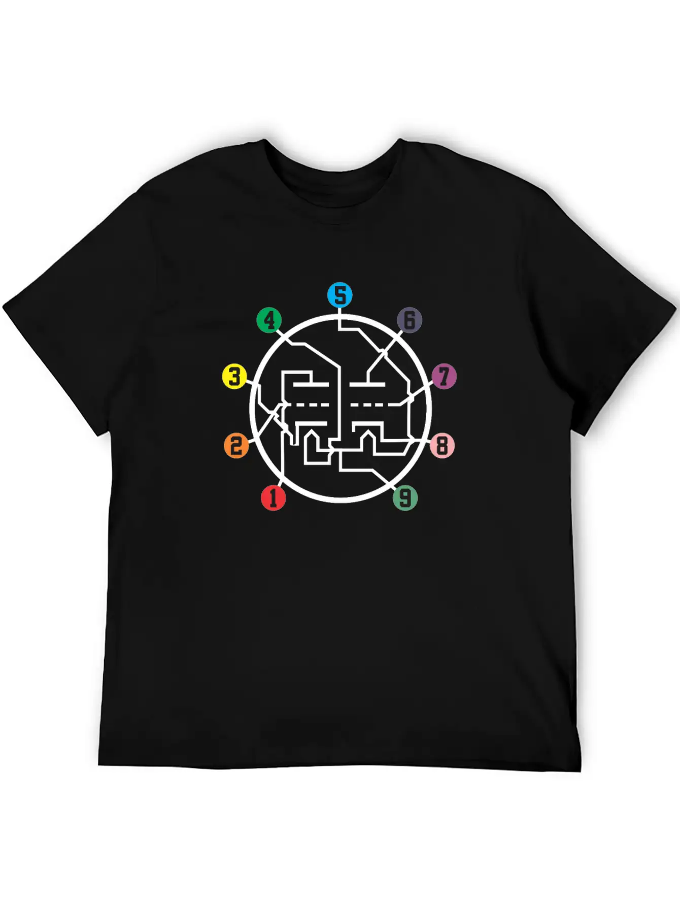 Analog Vacuum Tube Pin Layout Amplifier Audio Unisex Casual T-Shirt – Clean Design For Daily Comfort