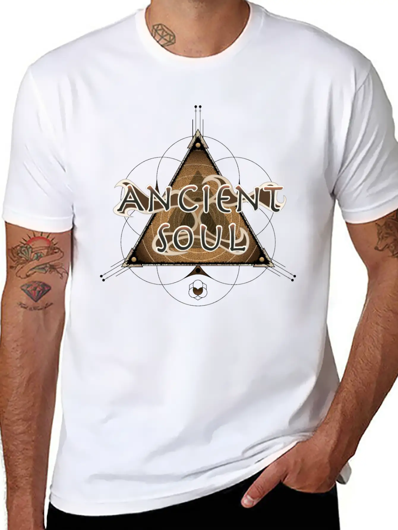 Ancient Soul Soft Cotton Short Sleeve Tee – Unisex Wardrobe Staple