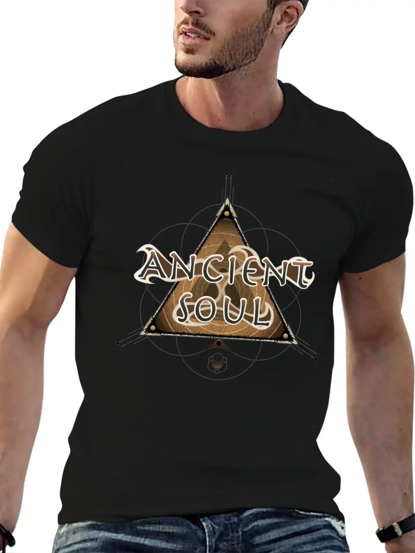 Ancient Soul Soft Cotton Short Sleeve Tee – Unisex Wardrobe Staple