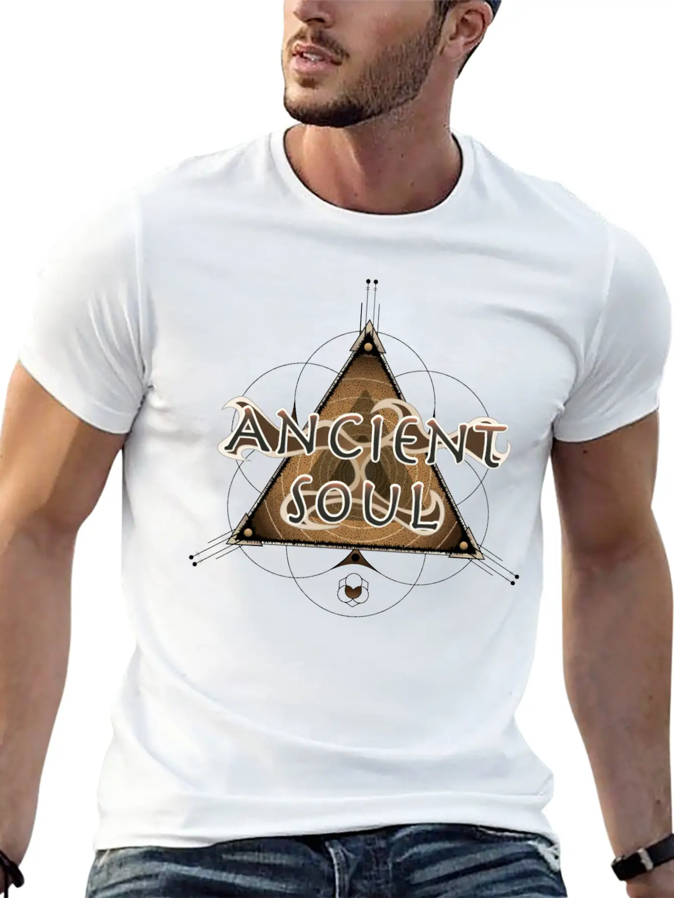 Ancient Soul Soft Cotton Short Sleeve Tee – Unisex Wardrobe Staple
