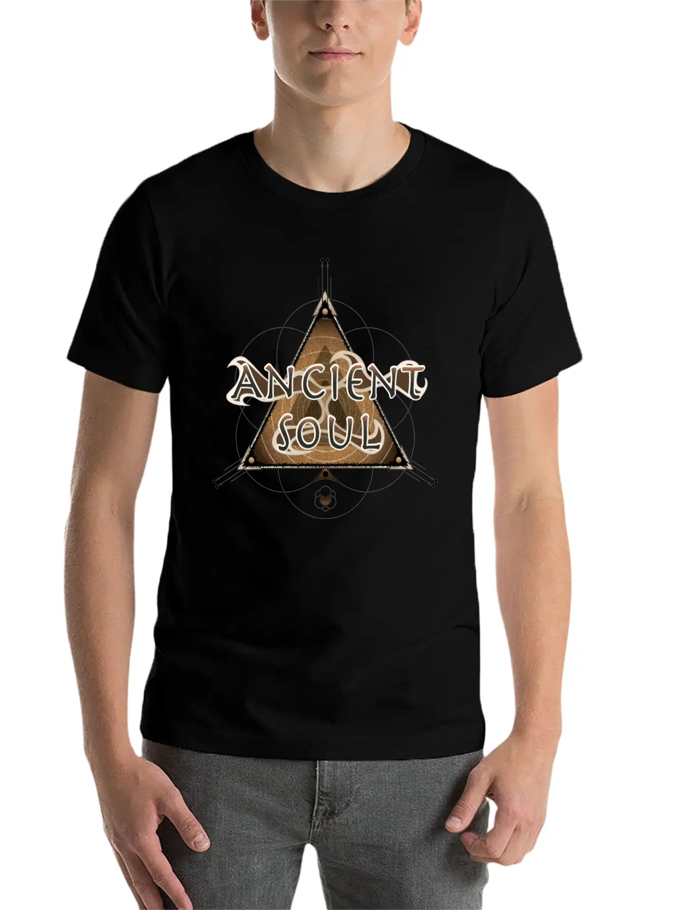 Ancient Soul Soft Cotton Short Sleeve Tee – Unisex Wardrobe Staple