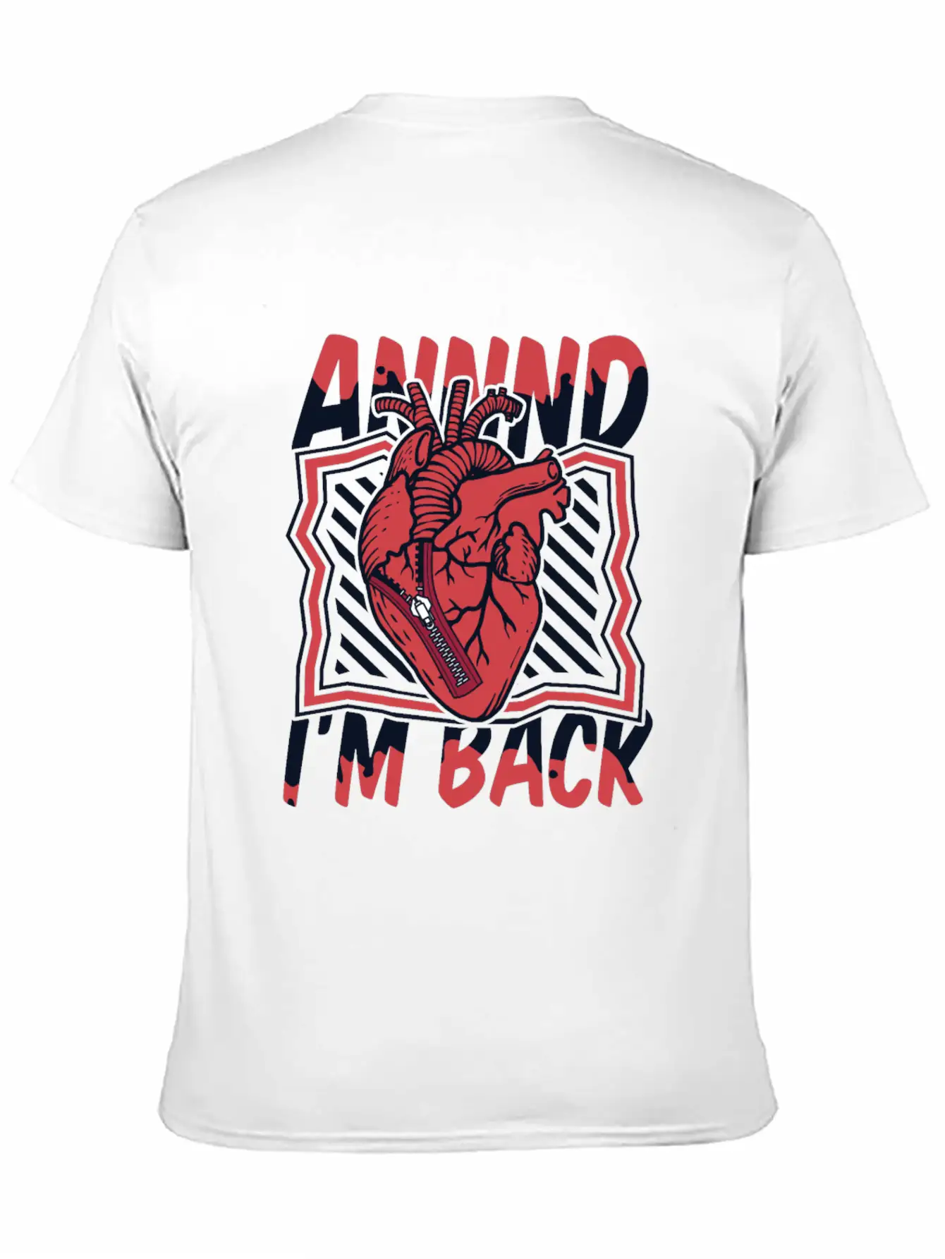 And I'm Back Transplant Pacemakers Open Heart Unisex Casual T-Shirt – Clean Design For Daily Comfort