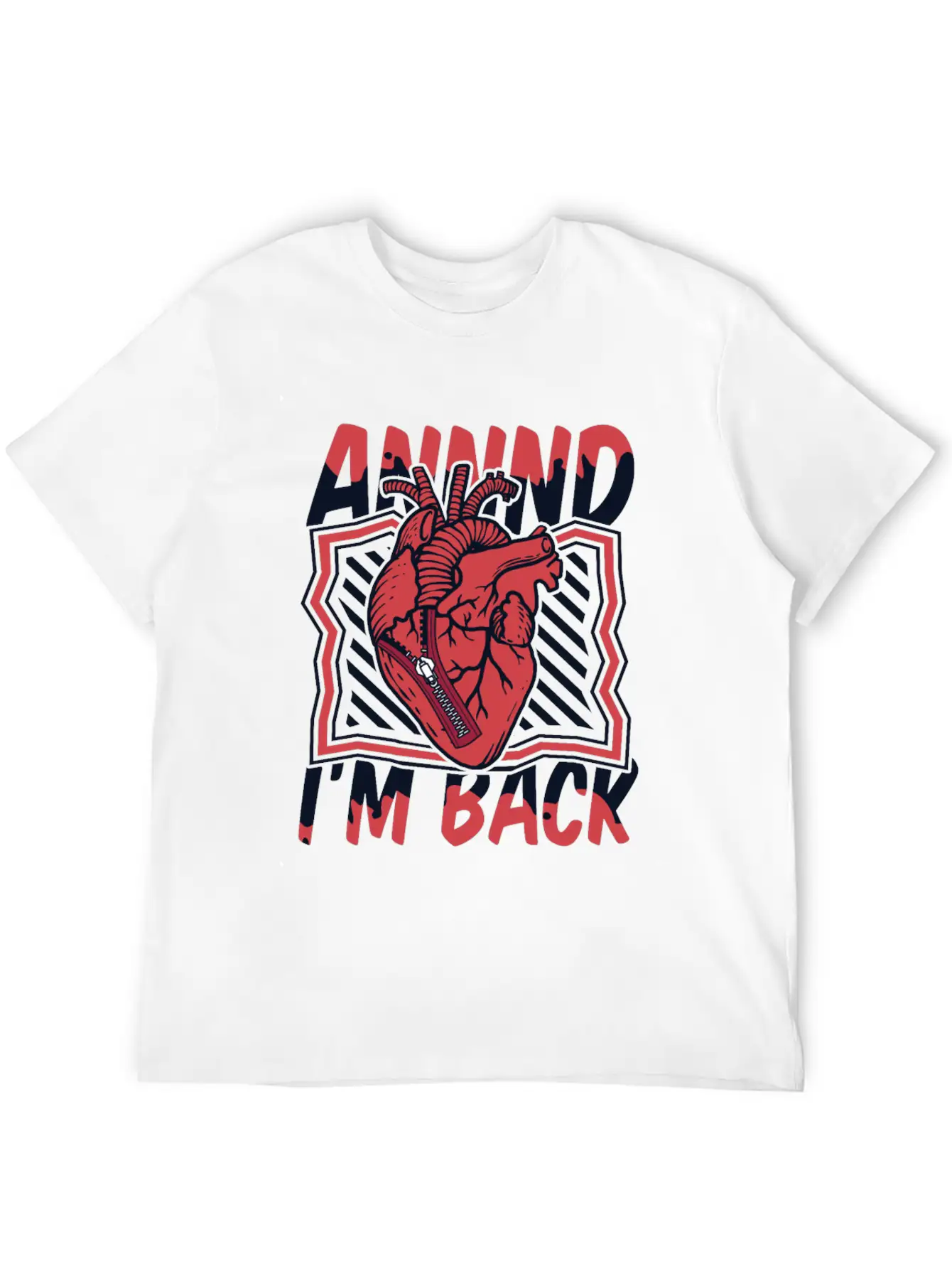 And I'm Back Transplant Pacemakers Open Heart Unisex Casual T-Shirt – Clean Design For Daily Comfort