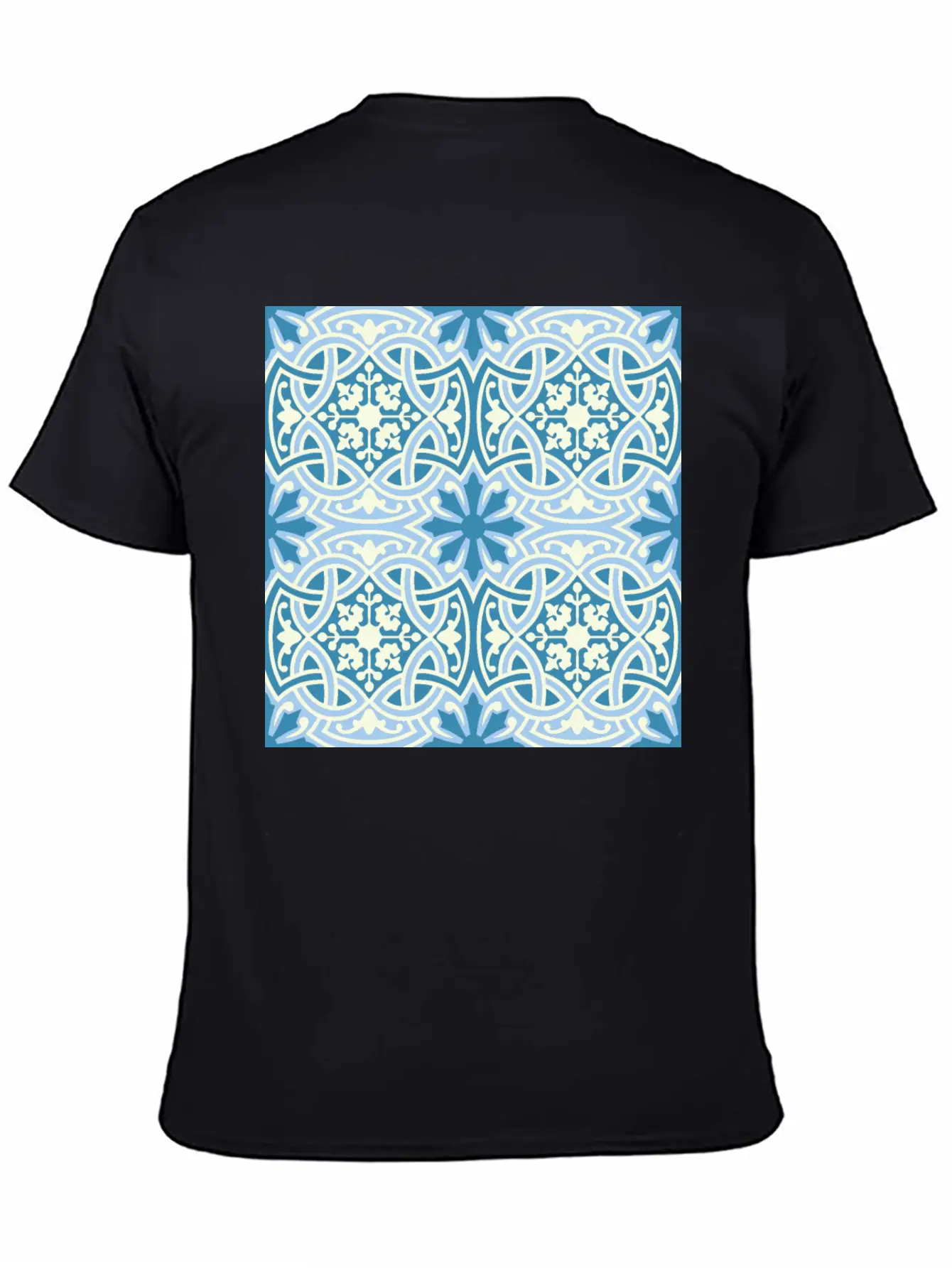 Andalusian Tiles 14 Classic Fit Graphic Tee For Daily Comfort – Unisex Cotton Shirt